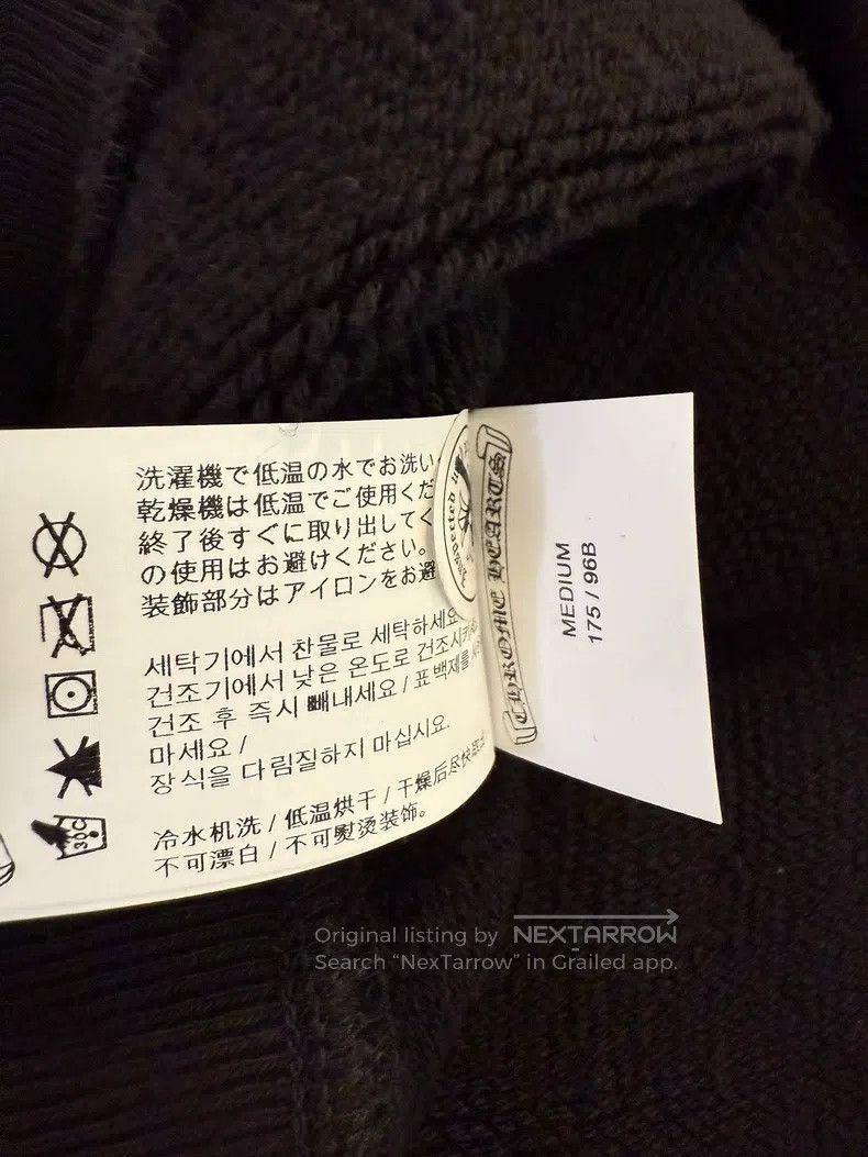 Chrome Hearts CHROME HEARTS Size M Flocking series thickened sweater Size US M / EU 48-50 / 2 - 8 Thumbnail