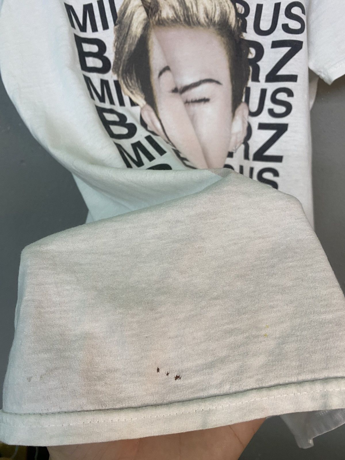 Band Tees × Vintage miley cyrus tour Size US S / EU 44-46 / 1 - 8 Thumbnail