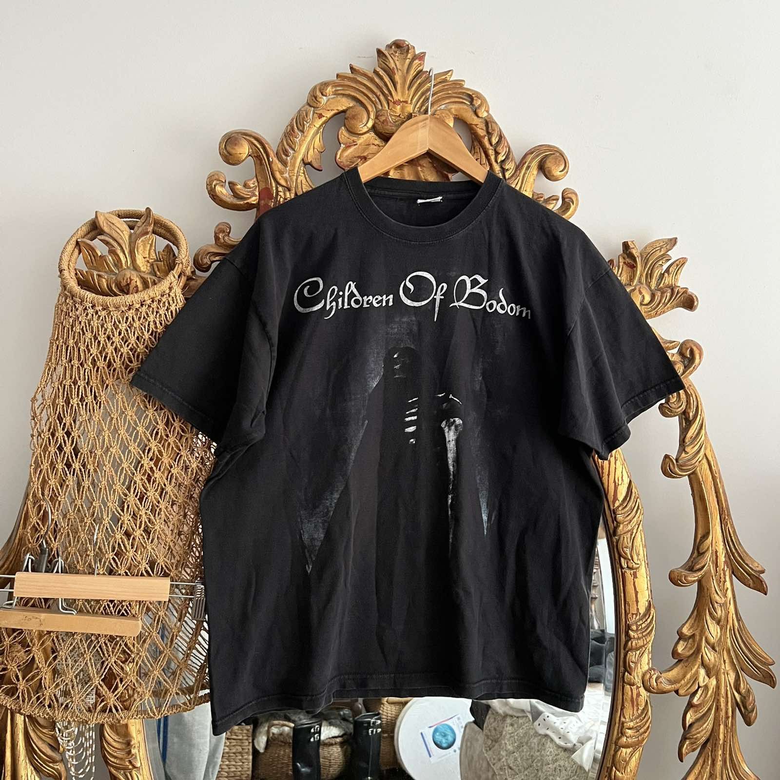 Band Tees × Vintage Vintage CHILDREN OF BODOM tour tshirt Sz XL Size US XL / EU 56 / 4 - 1 Thumbnail