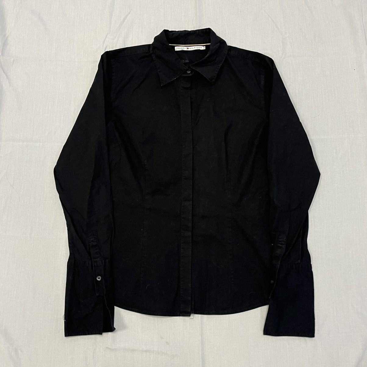 Tommy Hilfiger Black Tommy Hilfiger button-up shirt Size M / US 6-8 / IT 42-44 - 1 Thumbnail
