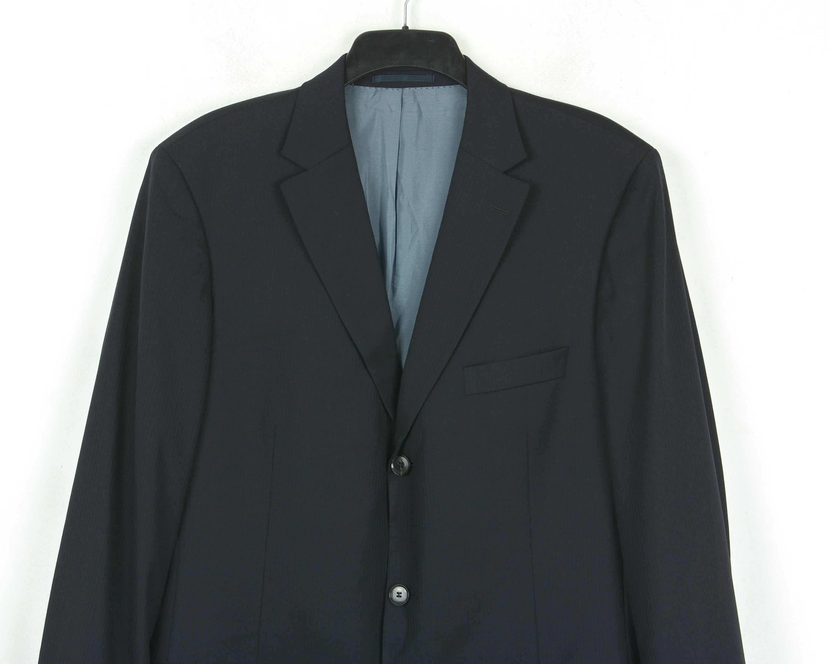 Hugo Boss Scorsese/Movie US 42 UK Wool EU 52 Blazer Suit Jacket Top Size 44L - 2 Thumbnail