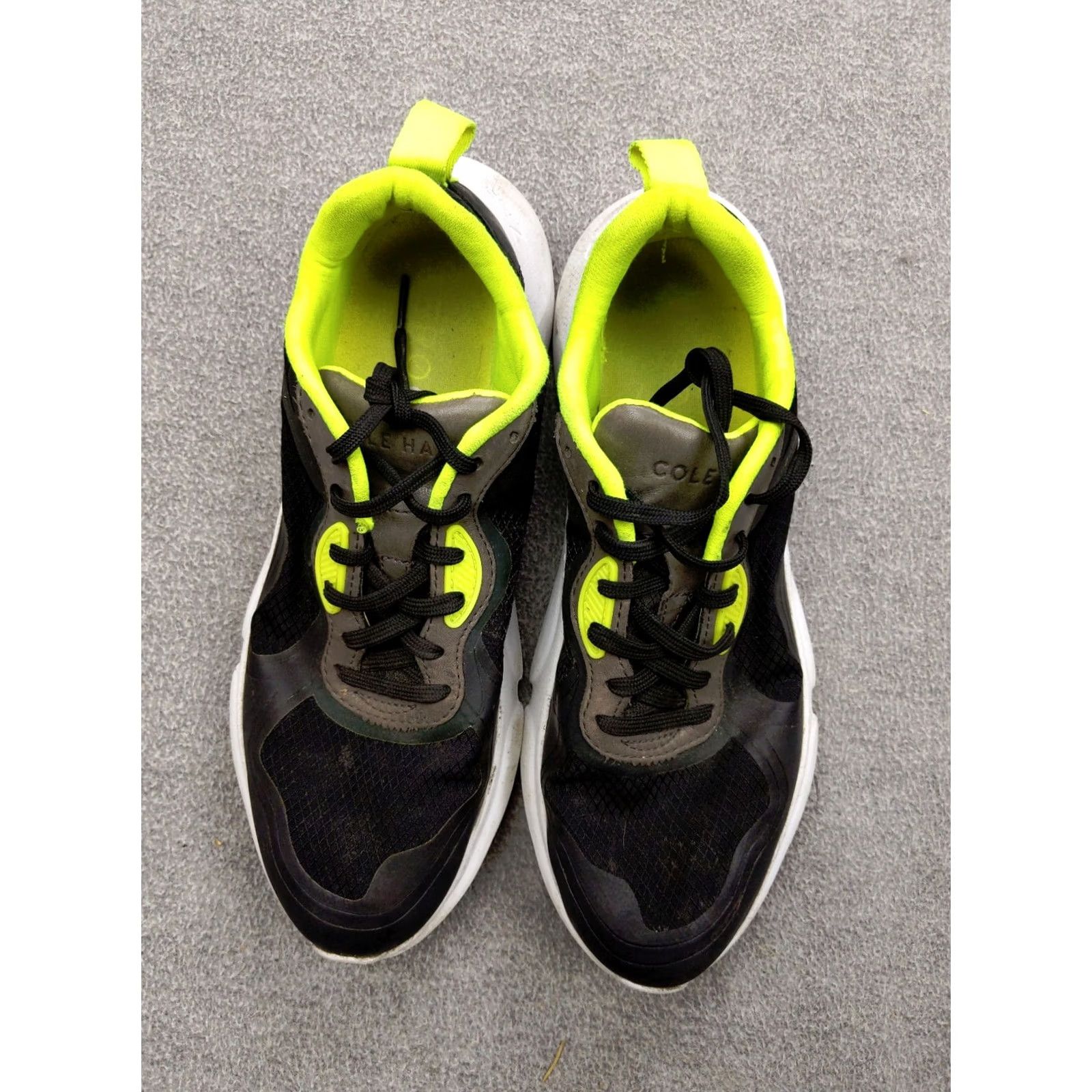 Cole Haan Cole Haan Zerogrand Radiant Womens 8.5 B 39 Black Green Running Sneakers W21291 Size US 9 / IT 39 - 2 Thumbnail