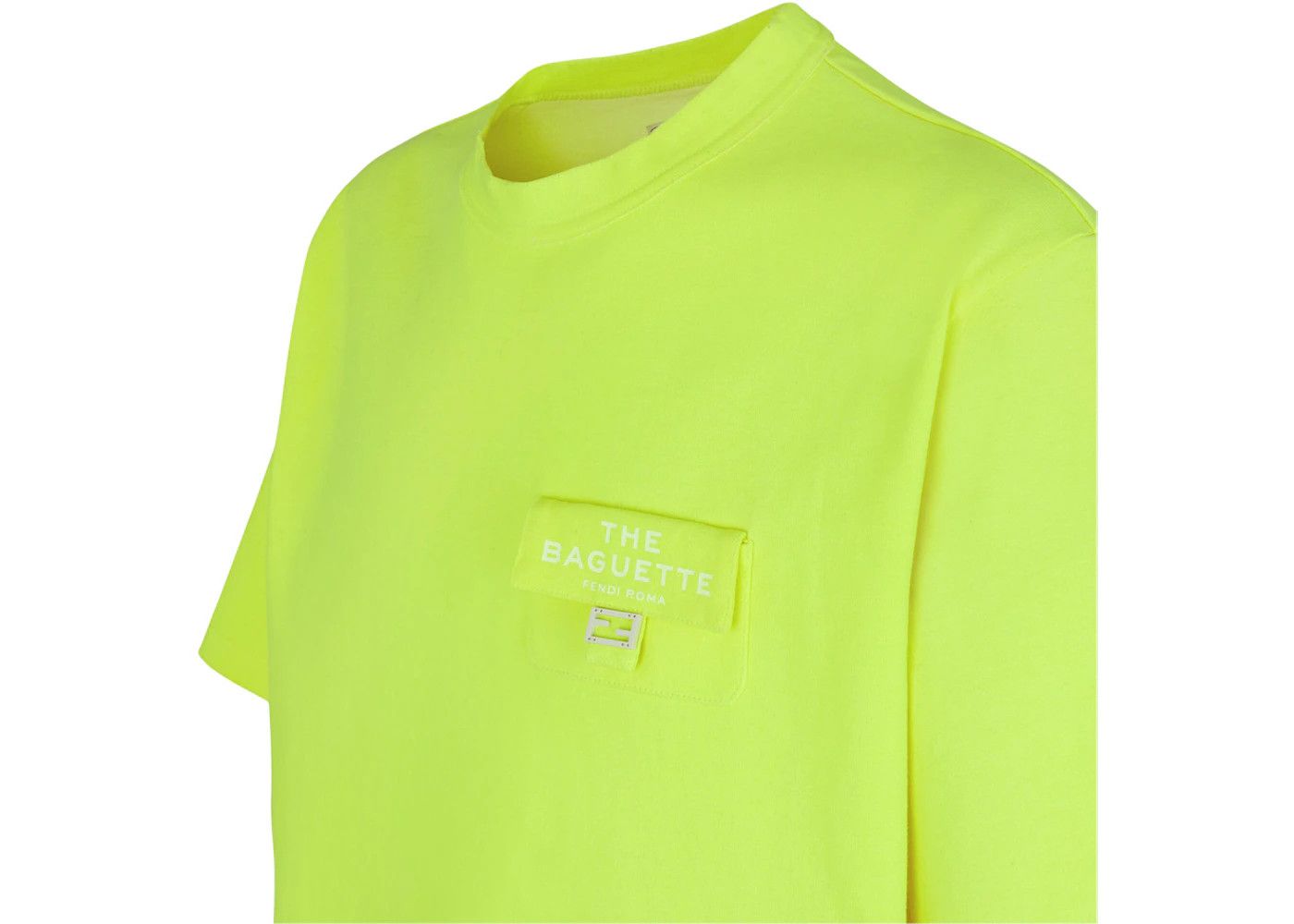Fendi o1w1db10724 T-Shirt in Acid Green Size US S / EU 44-46 / 1 - 2 Thumbnail