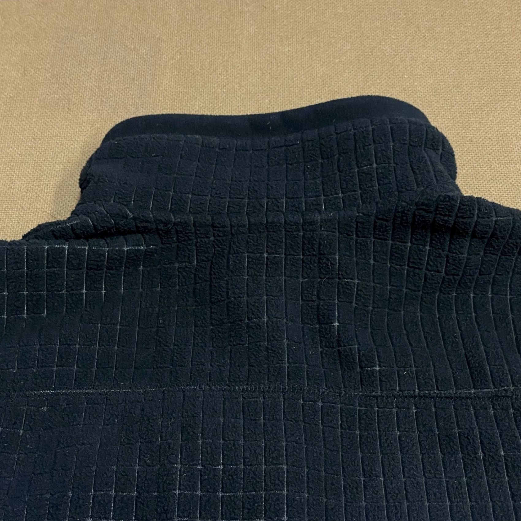 Vintage LL Bean Jacket Womens Medium Black Full Zip Grid Fleece Outdoor Hiking 508991 Size M / US 6-8 / IT 42-44 - 8 Thumbnail