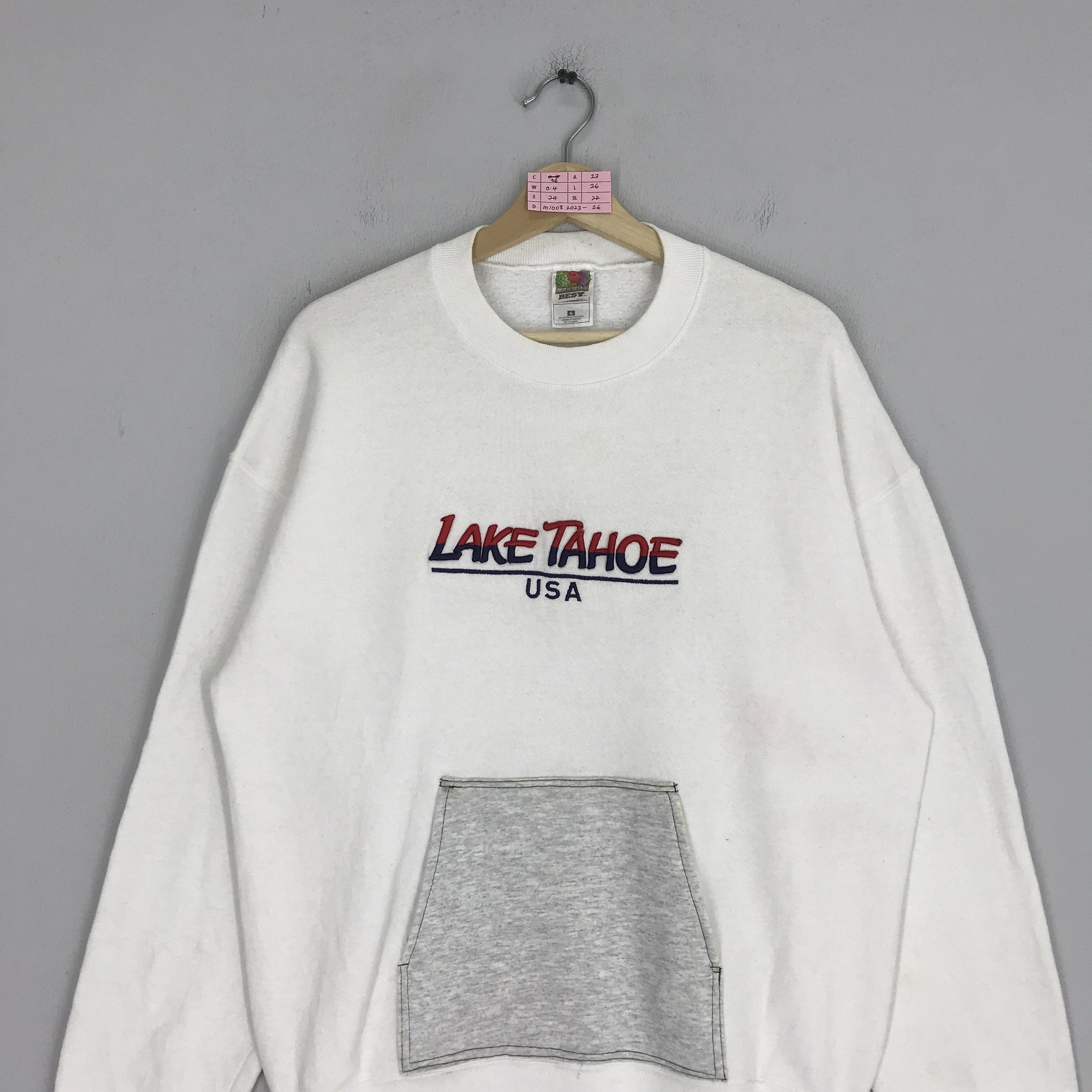 Fruit Of The Loom Vintage Lake Tahoe Summer Vacation camping - 26 Size US L / EU 52-54 / 3 - 2 Thumbnail
