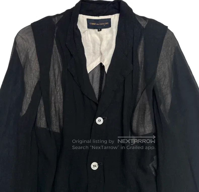Comme des Garcons Comme Des Garcons Tulle jacket Size S / US 4 / IT 40 - 4 Thumbnail