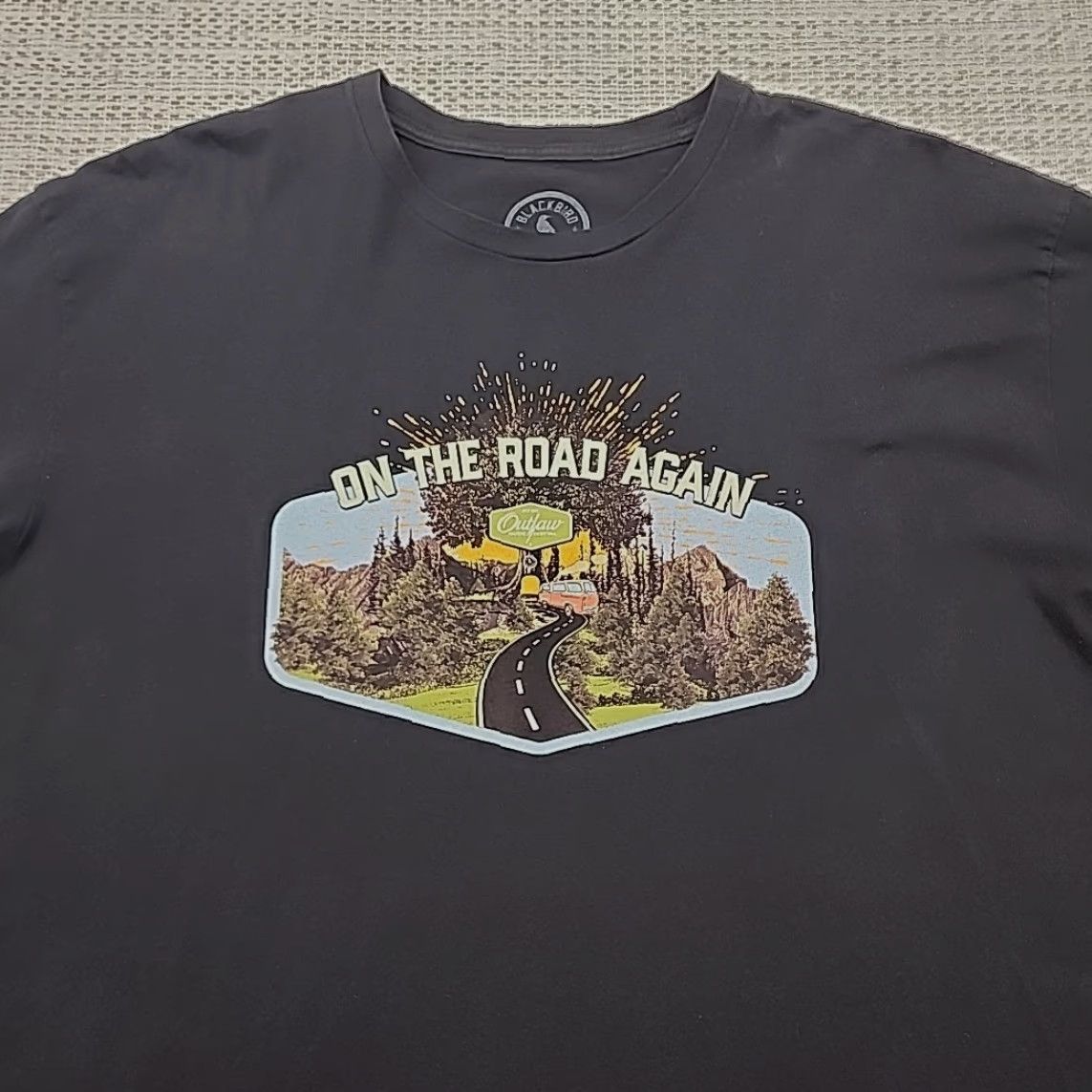 Vintage VINTAGE Blackbird Presents Willie Nelson & Family Shirt Mens 3XL 2021 US Tour Outlaw Country RARE Size US XXL / EU 58 / 5 - 4 Thumbnail