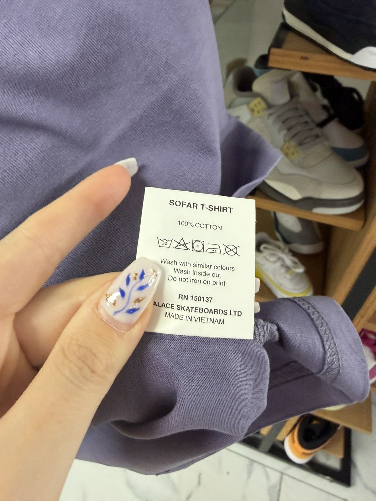 Palace Palace ‘Sofar’ Tee (Purple) Size US XL / EU 56 / 4 - 5 Thumbnail