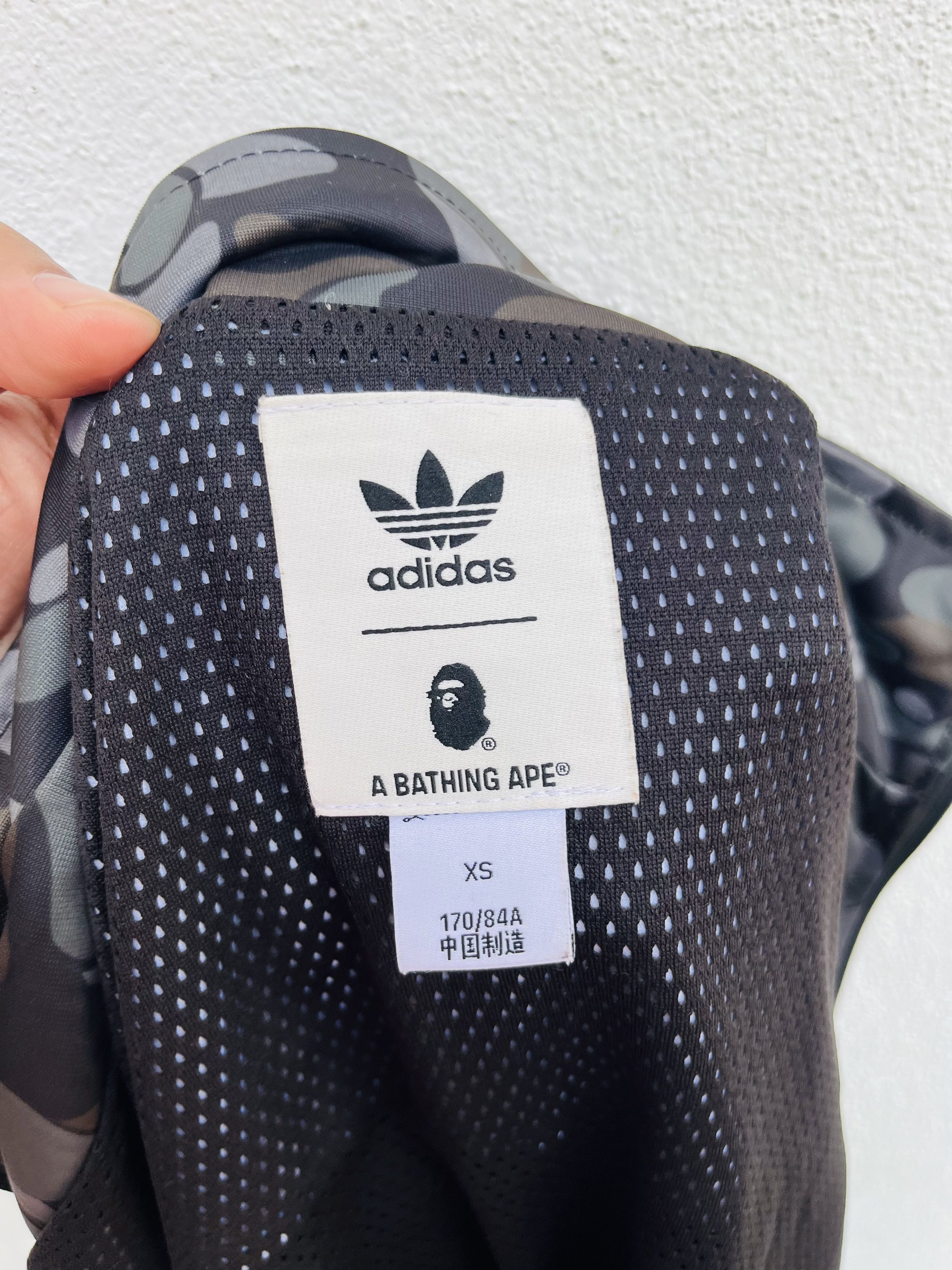 Adidas × Japanese Brand Vintage Adidas Bape Colabration Designed Fashion Style Size US M / EU 48-50 / 2 - 14 Thumbnail