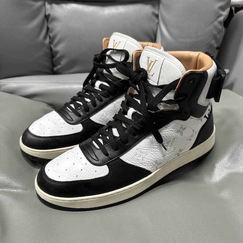 Louis Vuitton Louis Vuitton Rivoli Black Fashion Sneakers 0079 Size US 7.5 / EU 40-41 - 1 Thumbnail