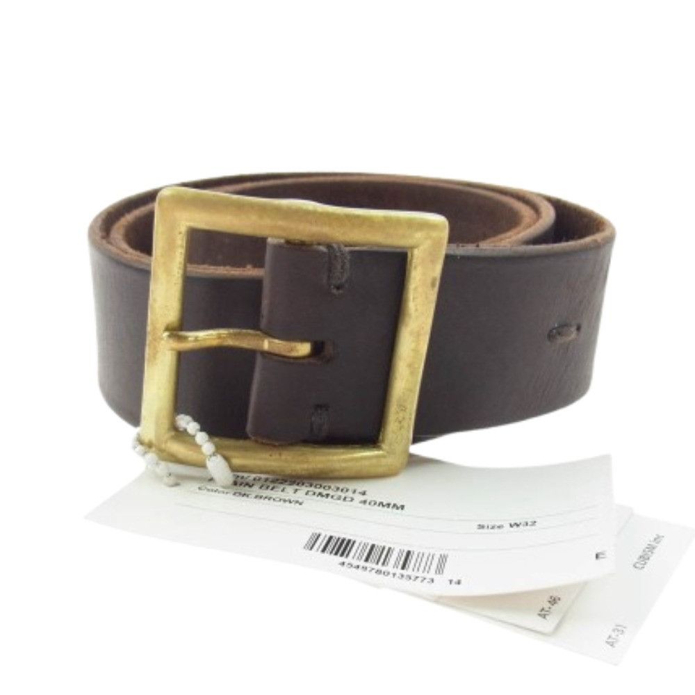 小物 visvim PLAIN BELT 40MM visvim PLAIN BELT 40MM | saintalfred | REVERSIBLE