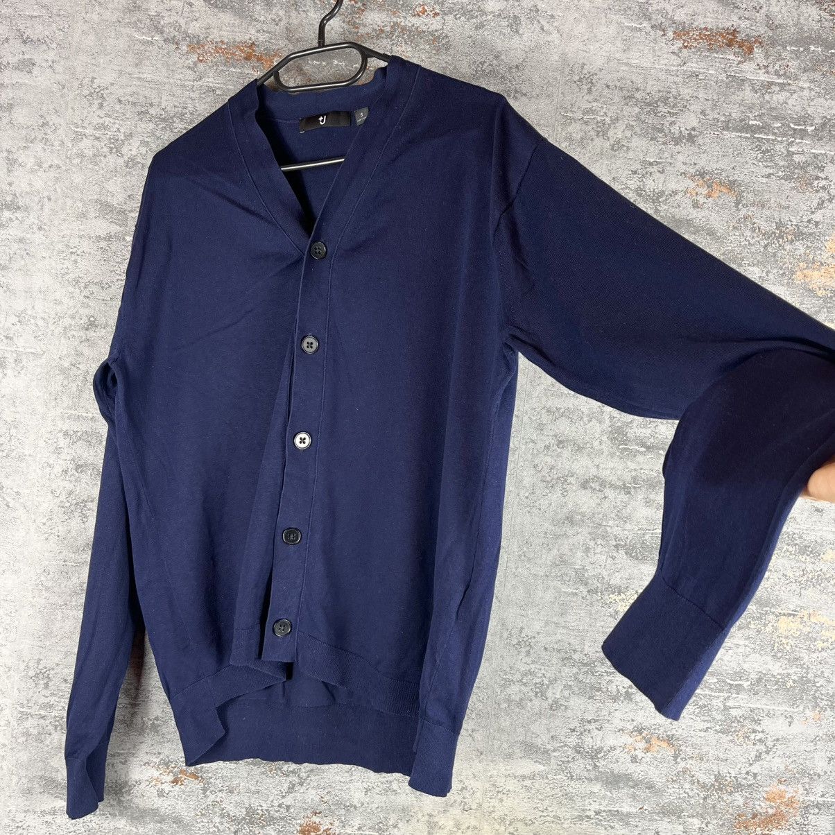 Jil Sander × Uniqlo Jil Sander x Uniqlo Silk Long Sleeve Cardigan Sweater Navy Size US S / EU 44-46 / 1 - 3 Thumbnail
