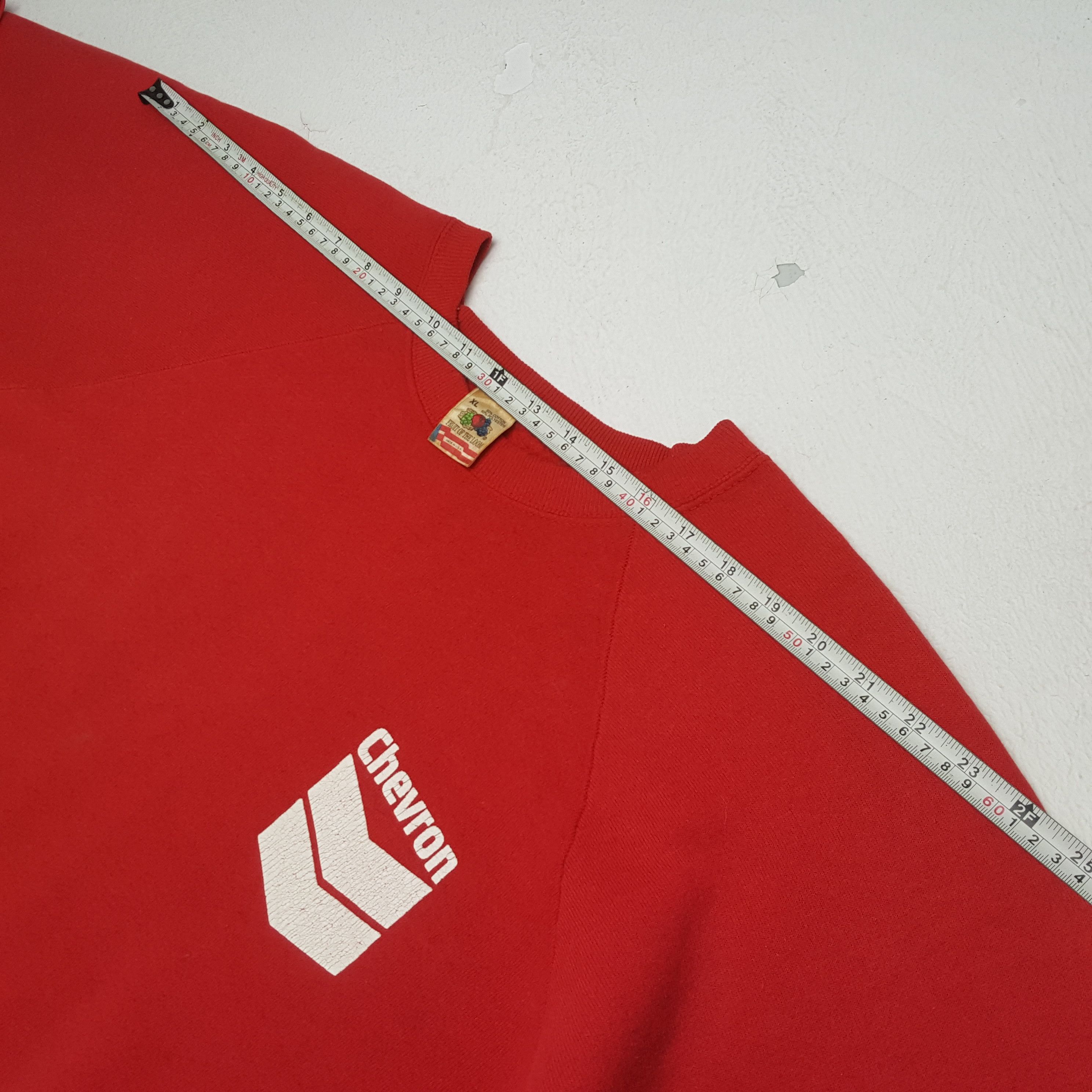 Petrol Industries × Vintage CHEVRON Petroleum Company Promo Style Vintage Sweatshirt Size US XL / EU 56 / 4 - 4 Thumbnail