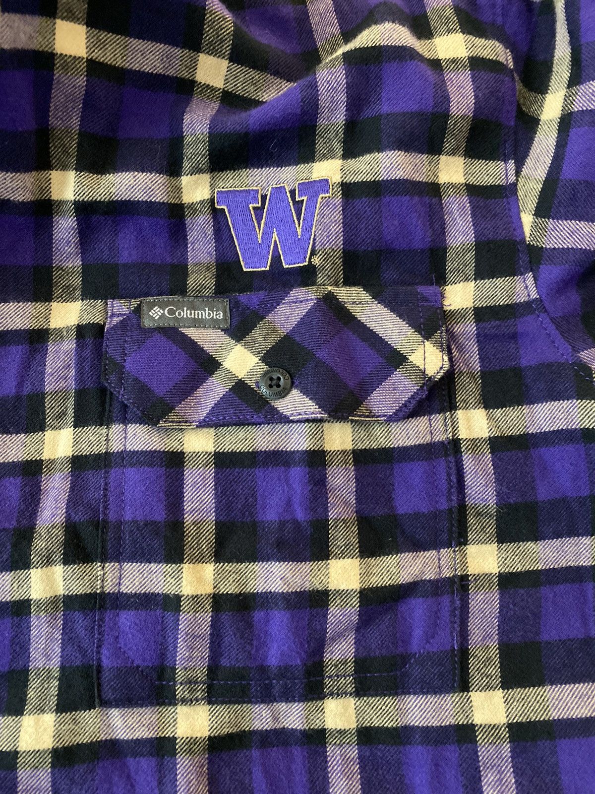 Columbia Columbia U of Washington Flare Gun Flannel Shirt XL NWT Size US XL / EU 56 / 4 - 11 Thumbnail
