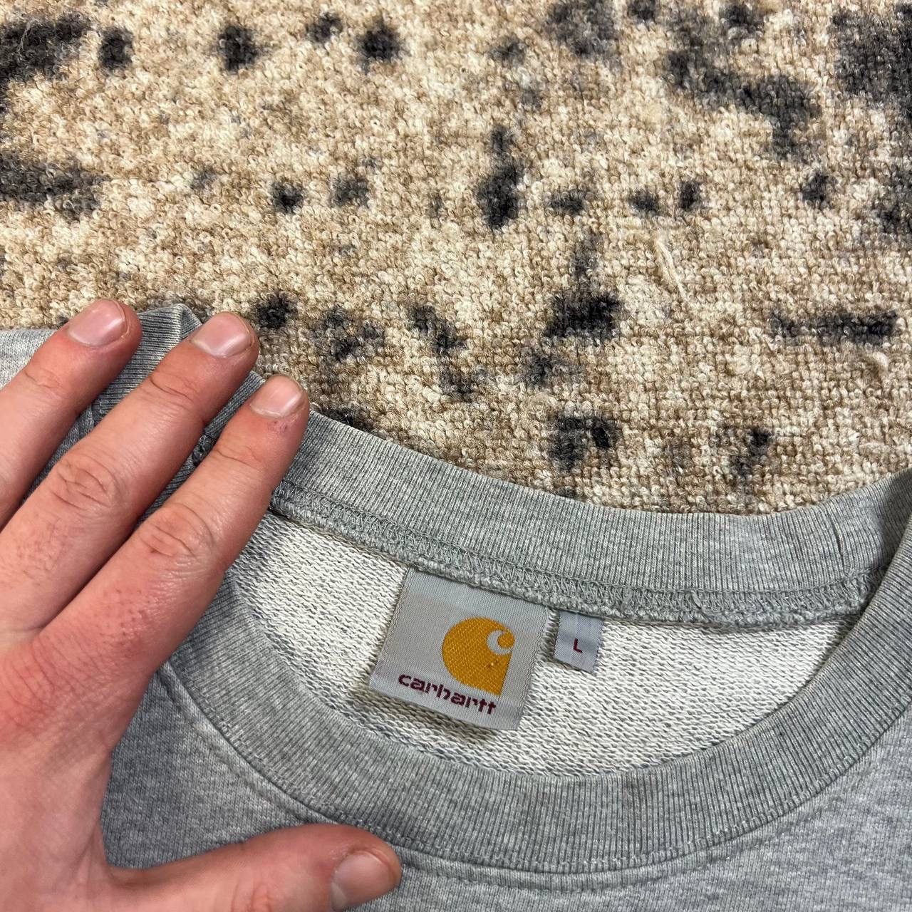 Carhartt Carhartt Detroit Michigan Vintage Inc Sweatshirt Size US L / EU 52-54 / 3 - 6 Thumbnail