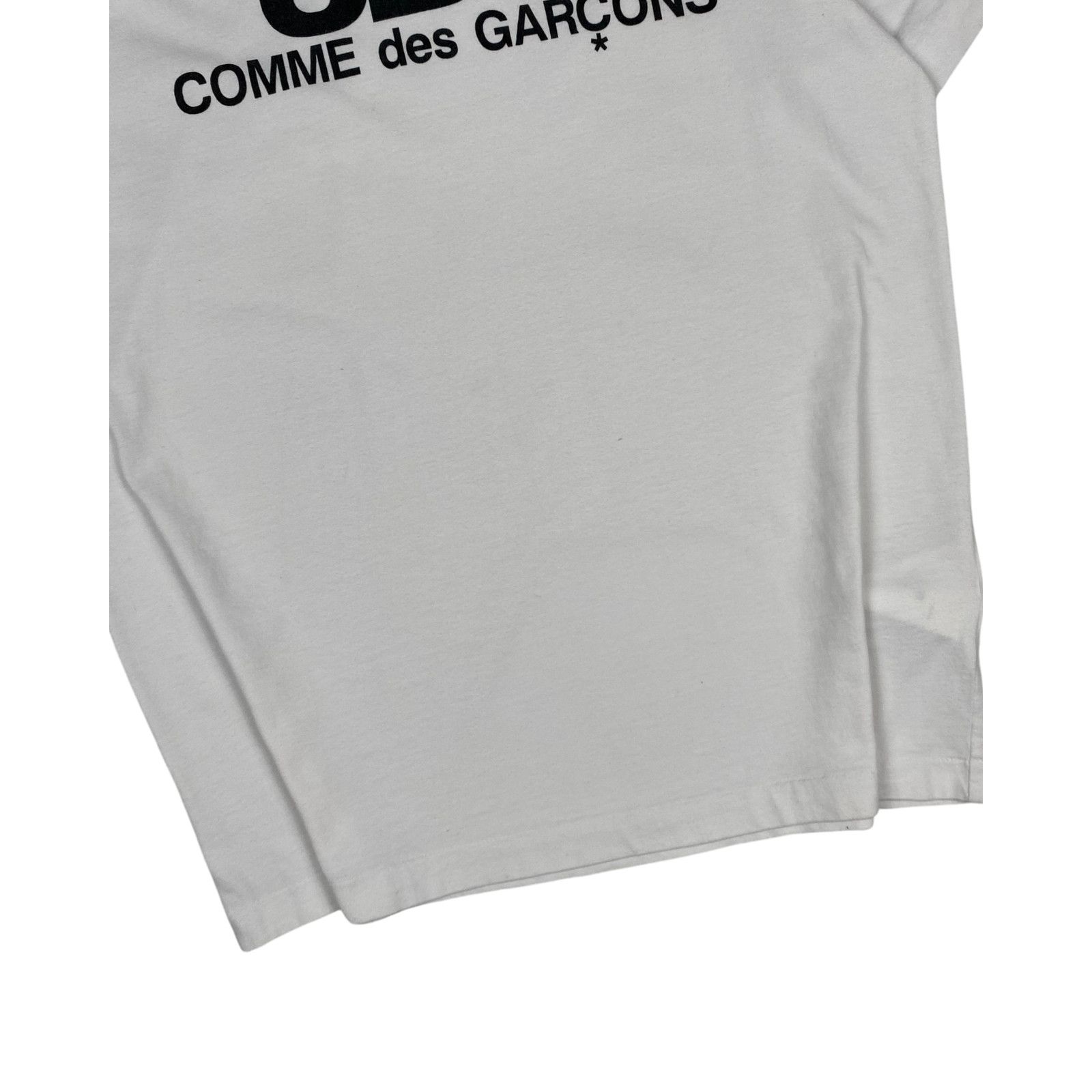 Comme des Garcons CDG White Logo Tee Size US XL / EU 56 / 4 - 4 Thumbnail