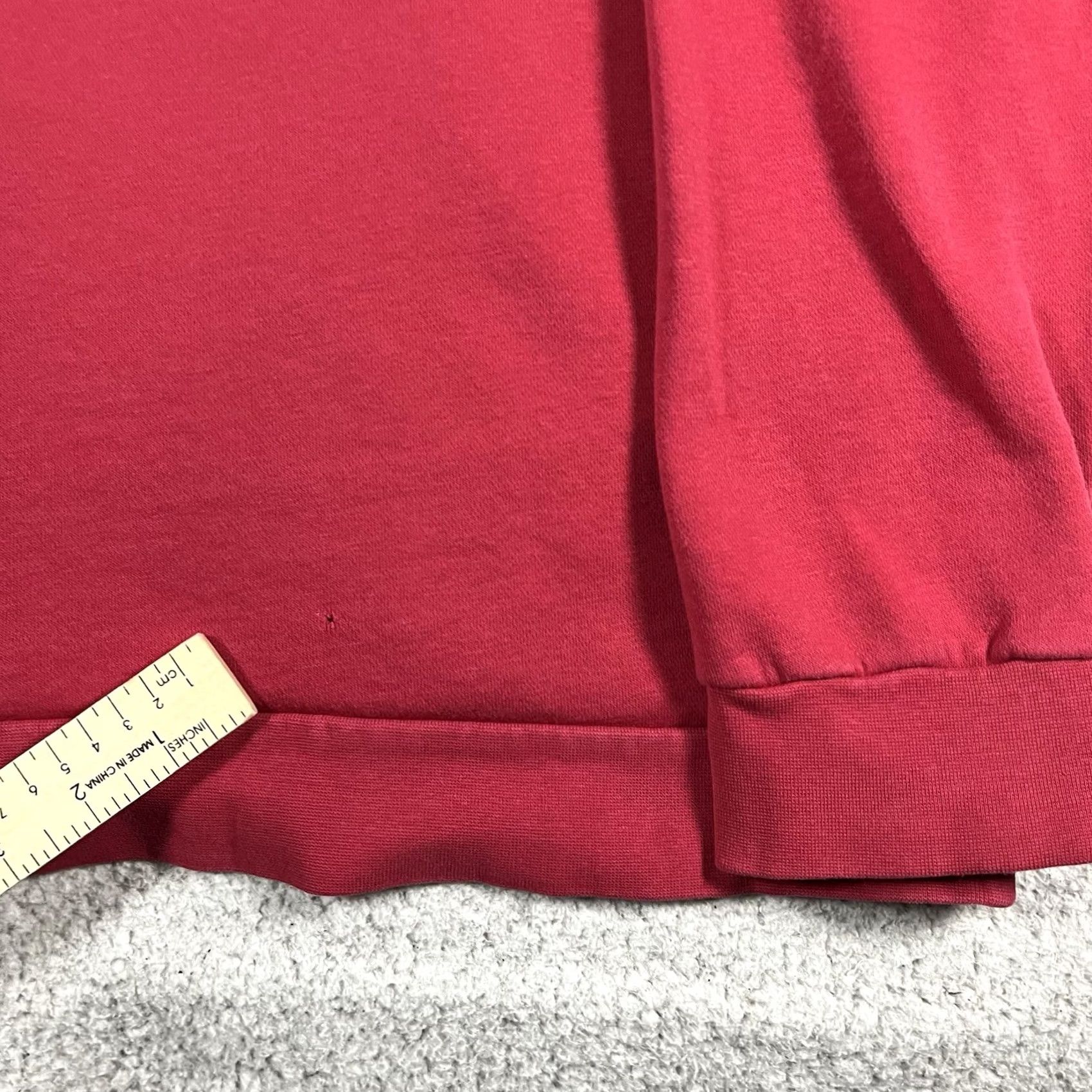Jordan Brand Air Jordan Hoodie Men XL Red Pullover Jumpman Basketball Sweatshirt Classic Size US XL / EU 56 / 4 - 2 Thumbnail