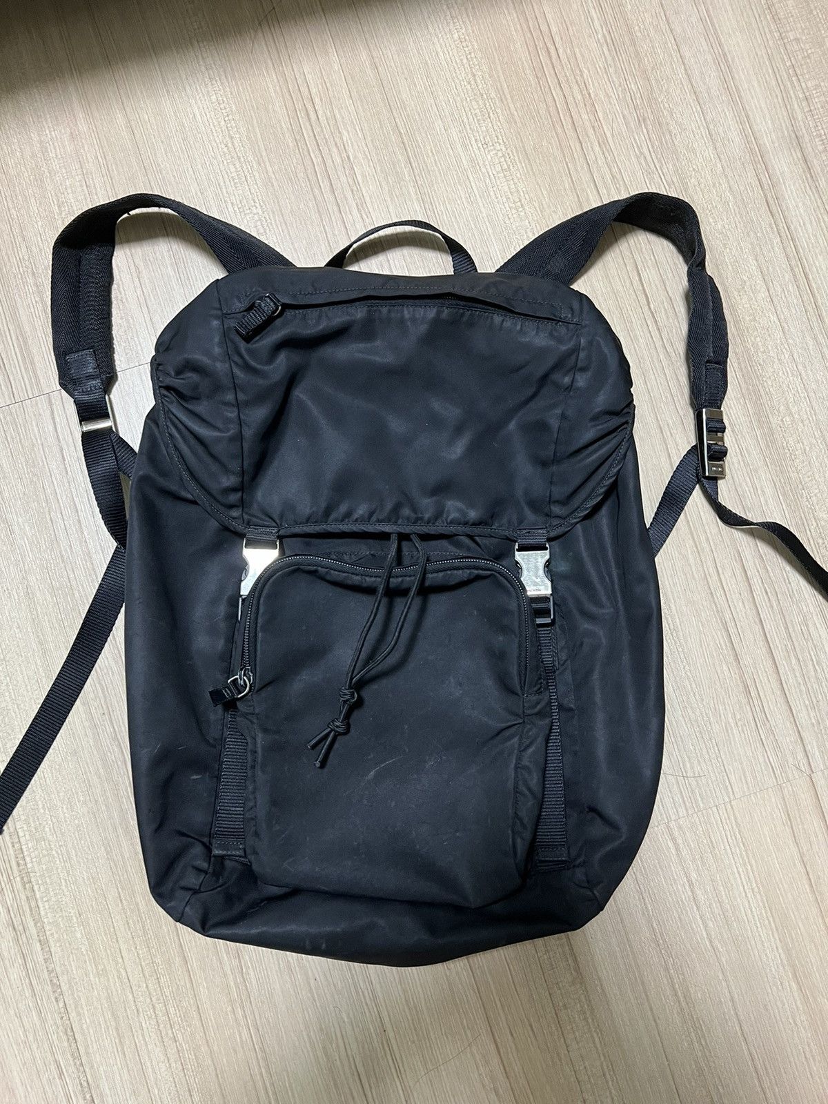 Vintage Prada Tessuto V135 Nylon Backpack