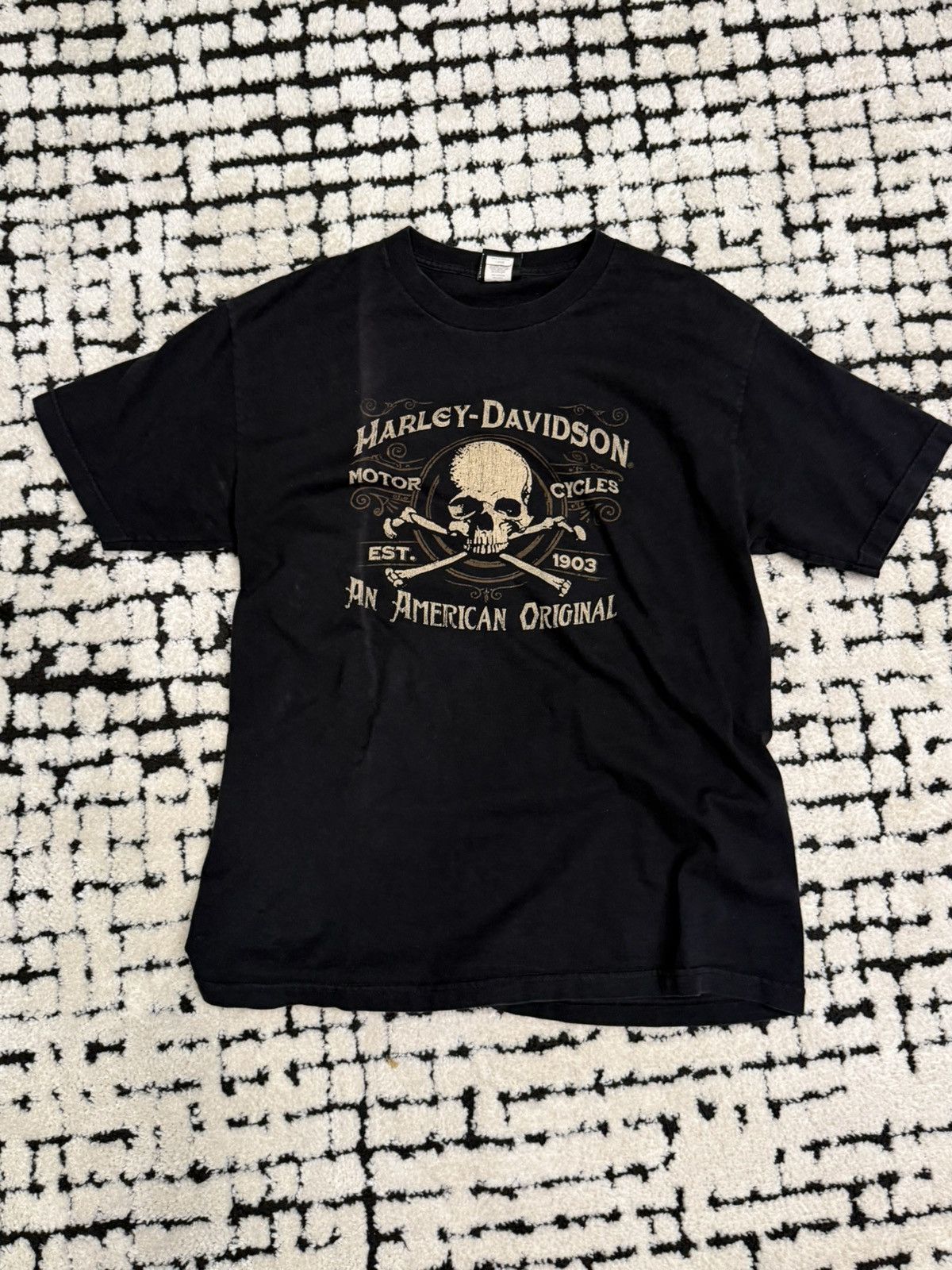Harley Davidson Harley Davidson Vintage Tee Size US L / EU 52-54 / 3 - 1 Thumbnail