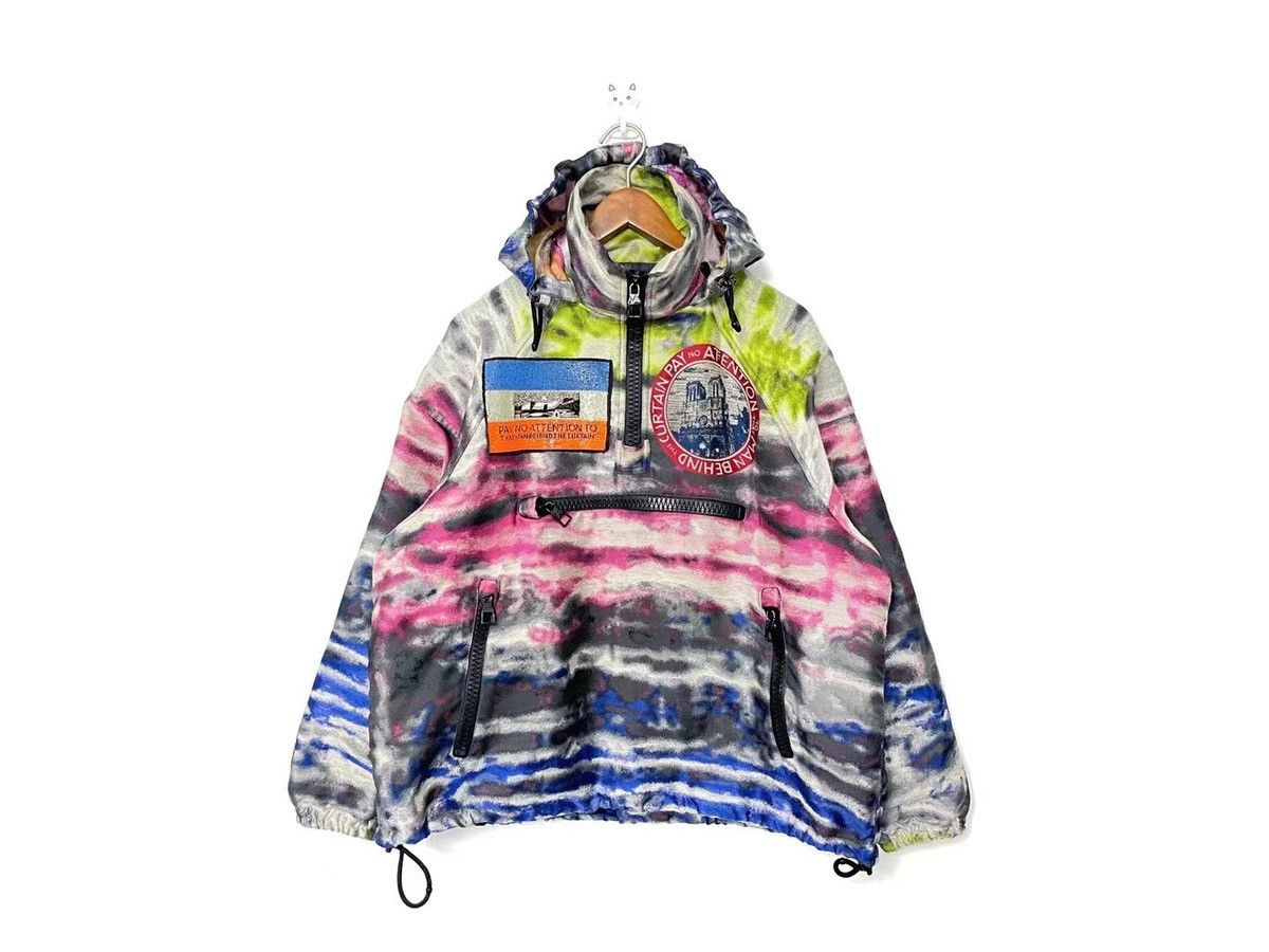 Louis Vuitton Virgil Abloh SS19 Patch Graphic Windbreaker Jacket Oz Size US  38 M