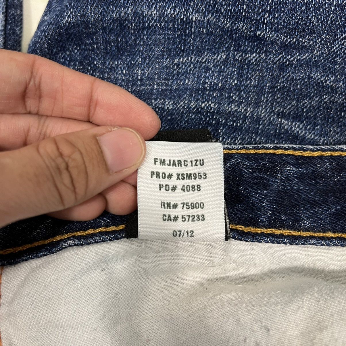 Big Star Vintage Big Star Selvedge Denim Jeans Size US 30 / EU 46 - 25 Thumbnail