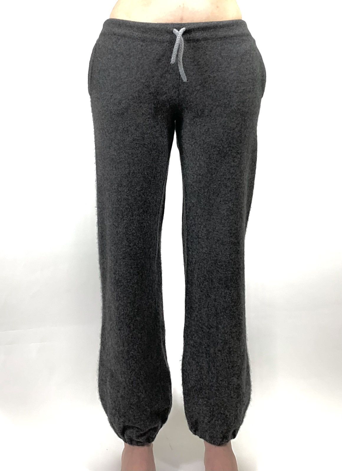 Jil Sander 00s Archive Jil Sander Pure Cashmere Grey Sweatpants Size 26" / US 2 / IT 38 - 2 Thumbnail