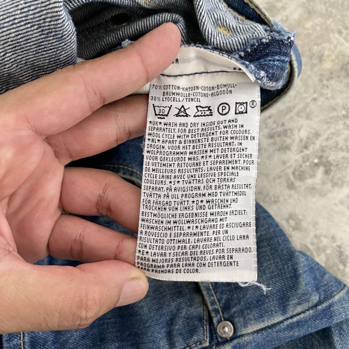Levi's Vintage Levis Engineered Loose Denim Twisted Leg Jeans Size US 30 / EU 46 - 12 Thumbnail