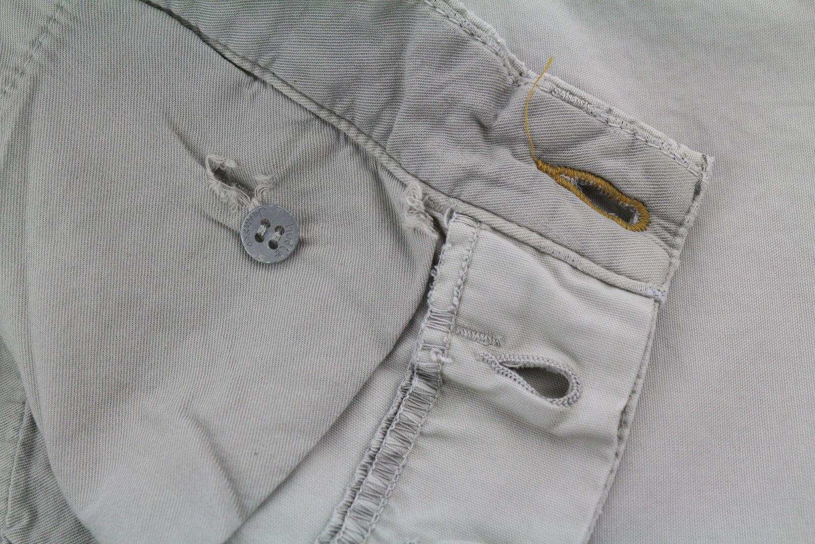 Nudie Jeans KHAKI REGULAR W32/L34 Organic Moon Dust Trousers 86107 Size US 32 / EU 48 - 9 Thumbnail
