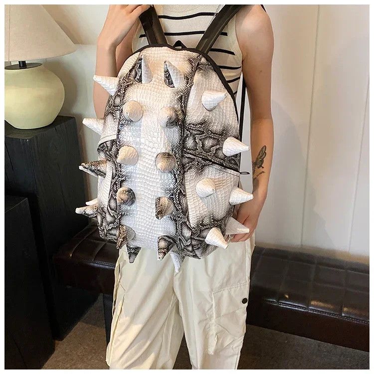 Japanese Brand Unique Design Hedgehog Backpack Size ONE SIZE - 1 Thumbnail