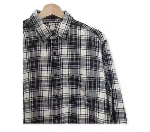 Flannel Japanese Brand Uniqlo Plaid Tartan Flannel Shirt Size US M / EU 48-50 / 2 - 4 Thumbnail