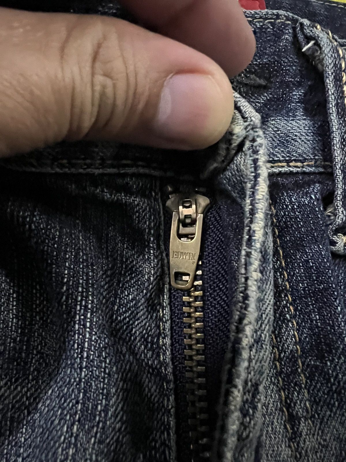 Edwin × If Six Was Nine 💥Baggy💥EDWIN EXCLUSIVE VINTAGE DISTRESSED JEANS Size US 30 / EU 46 - 10 Thumbnail
