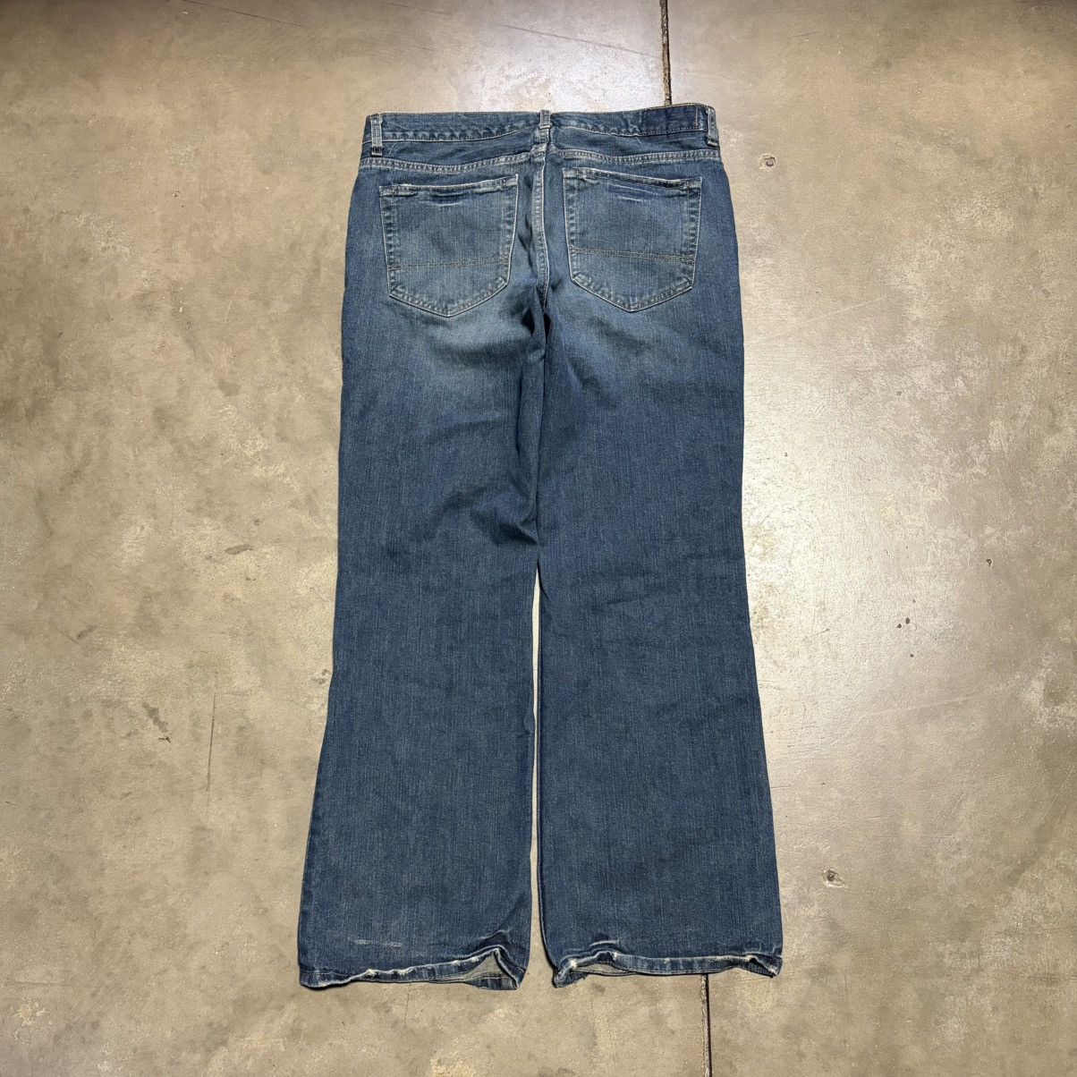 Old Navy Vintage Old Navy Low Rise Boot Cut Denim Jeans Grunge Punk Size US 33 - 8 Thumbnail