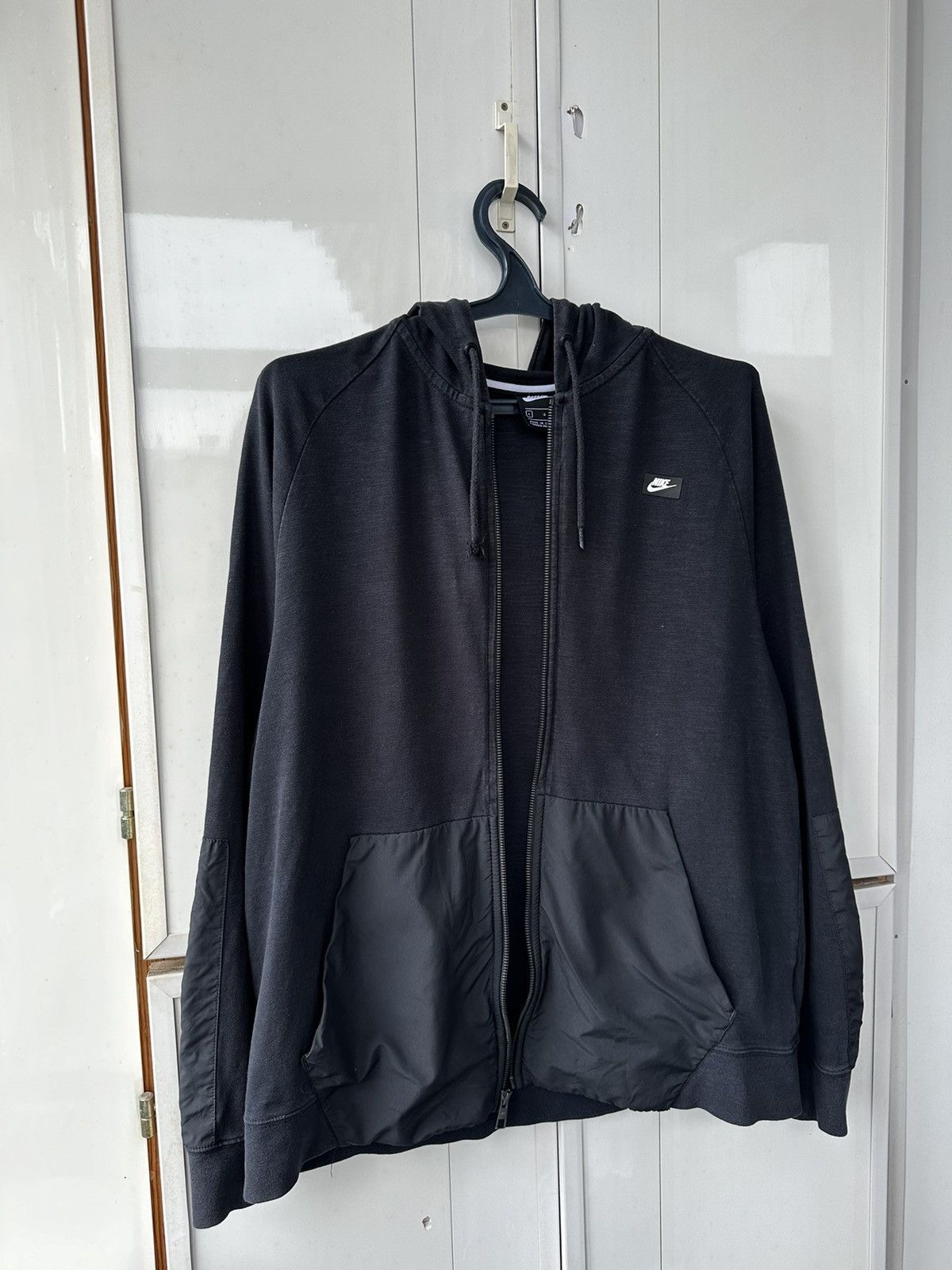 Nike × Vintage Vintage Nike Zip Hoodies Logo Size US L / EU 52-54 / 3 - 13 Thumbnail