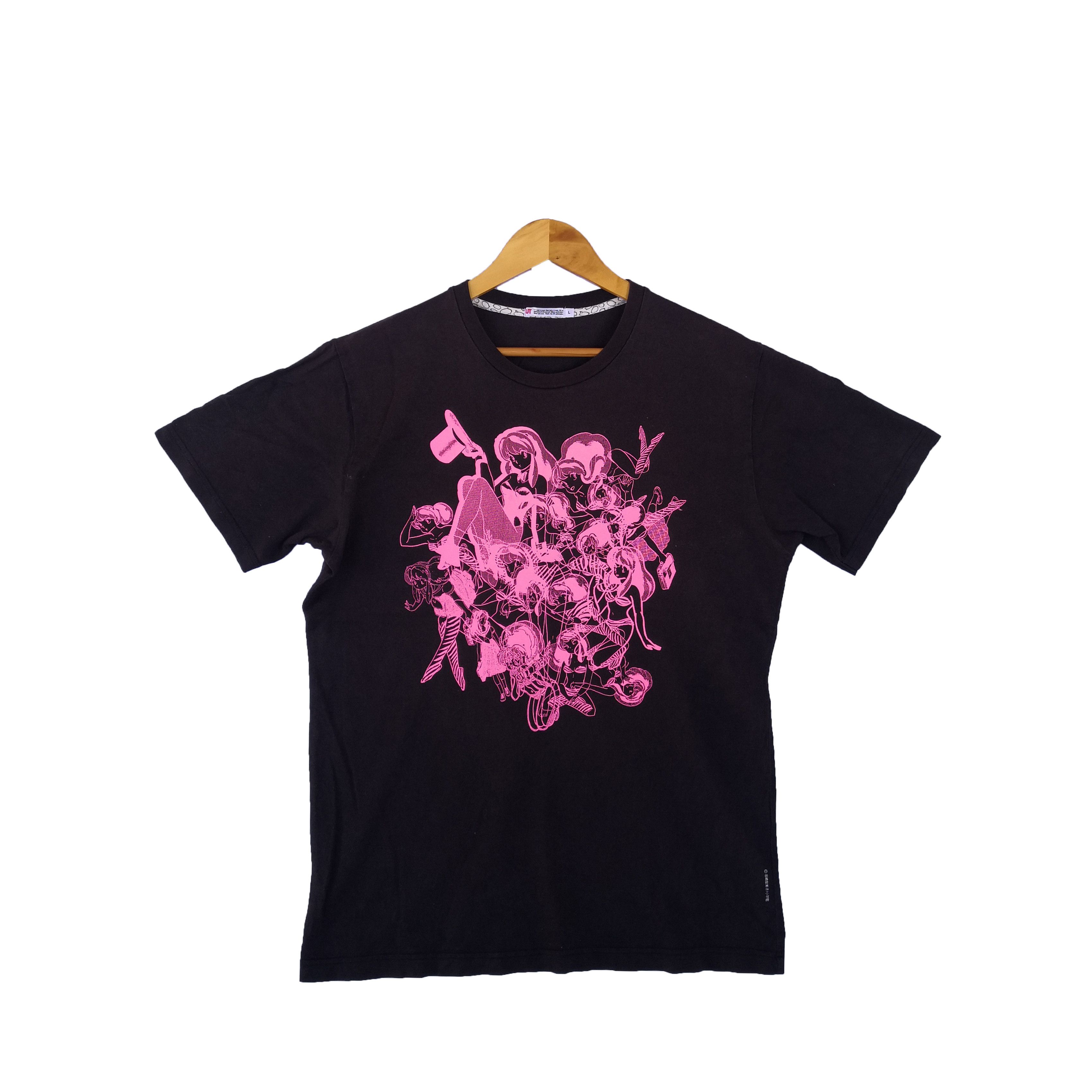 Anime Vintage Y2K Urusei Yatsura T-Shirt Manga Anime Japanese Tee Size US L / EU 52-54 / 3 - 1 Thumbnail