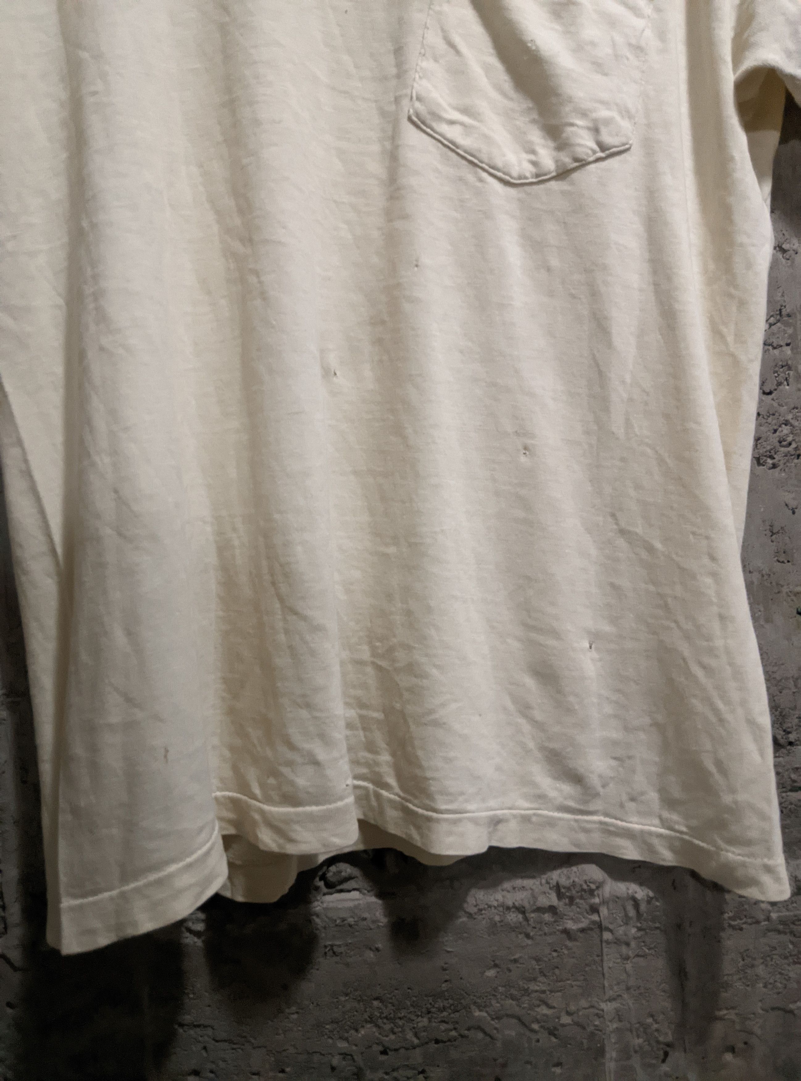Vintage Vintage 60s bvd thrashed distressed pocket erd t shirt Size US M / EU 48-50 / 2 - 6 Thumbnail