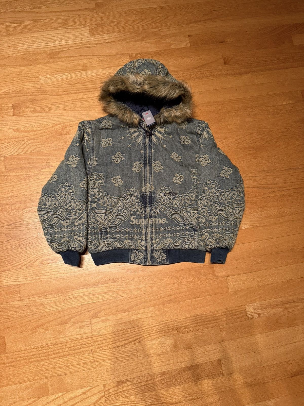 Supreme cowboy denim work jacket シュプリーム Supreme Cowboy Denim Work Jacket | Grailed