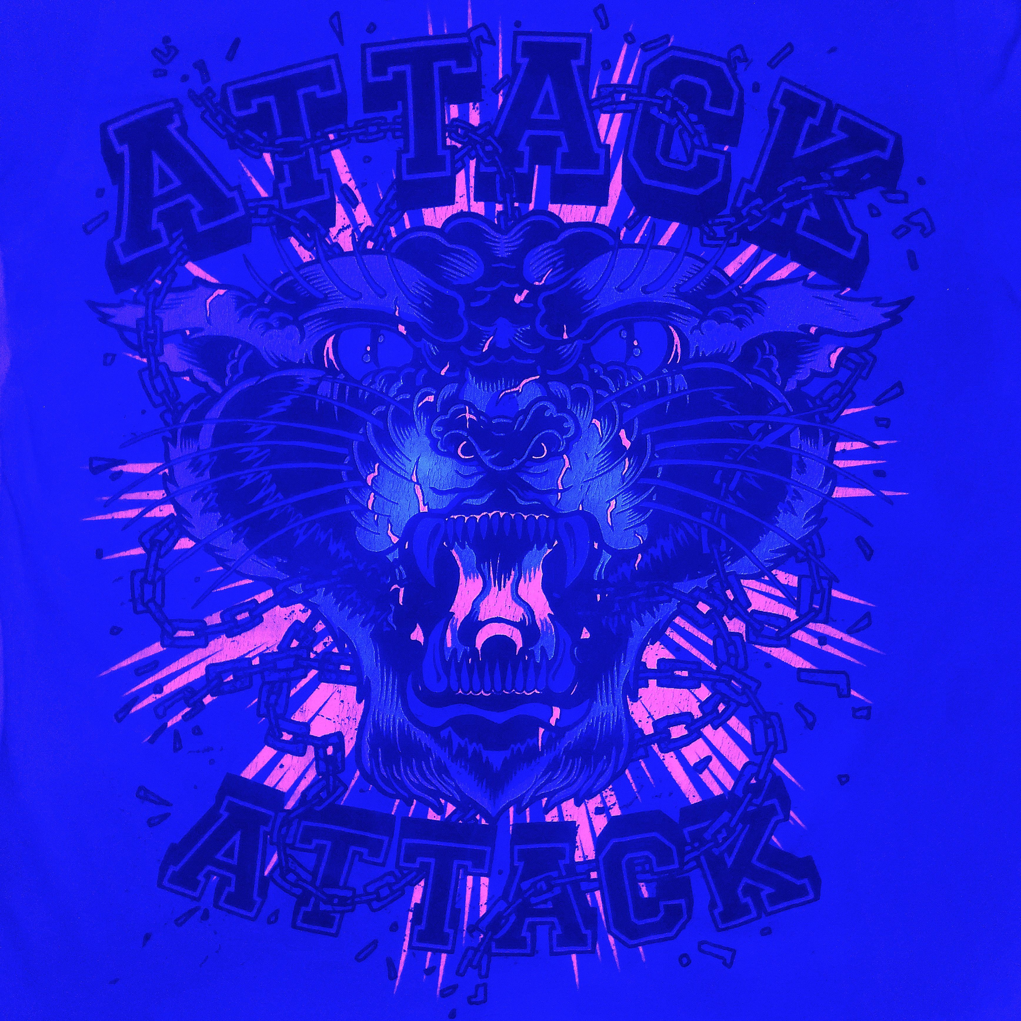 Band Tees Vintage Y2K Attack Attack! Band Crabcore MySpace Era TEE Size US S / EU 44-46 / 1 - 3 Thumbnail