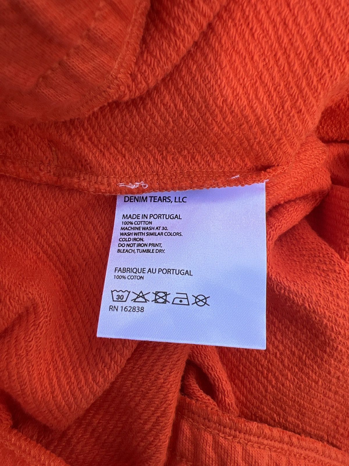 DENIM TEARS Denim Tears Sweatpants Orange Size US 44 / EU 60 - 5 Thumbnail
