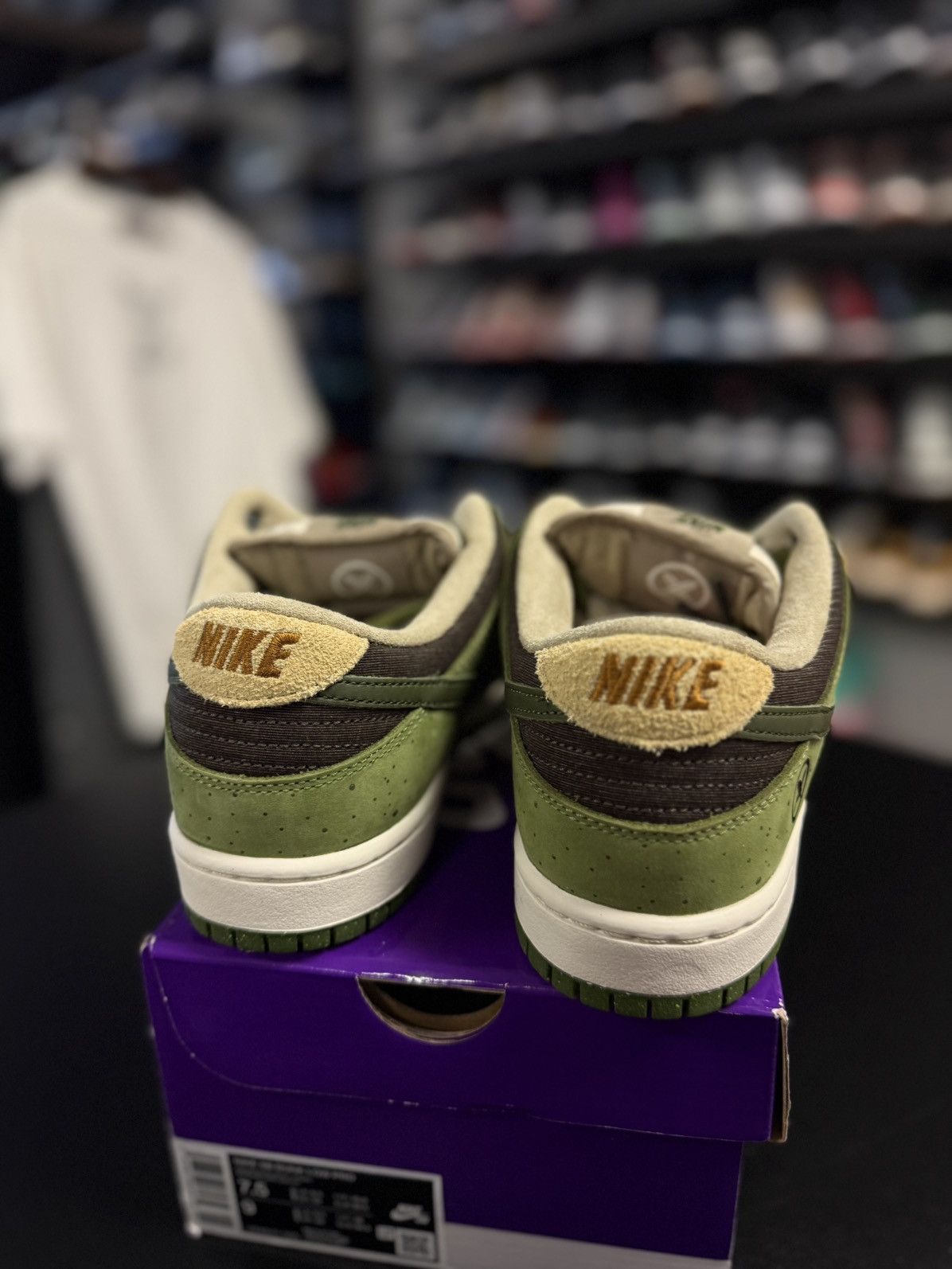 Nike Nike Dunk Low Yuto Horigome Matcha Size 7.5 (NEW) Size US 7.5 / EU 40-41 - 6 Thumbnail