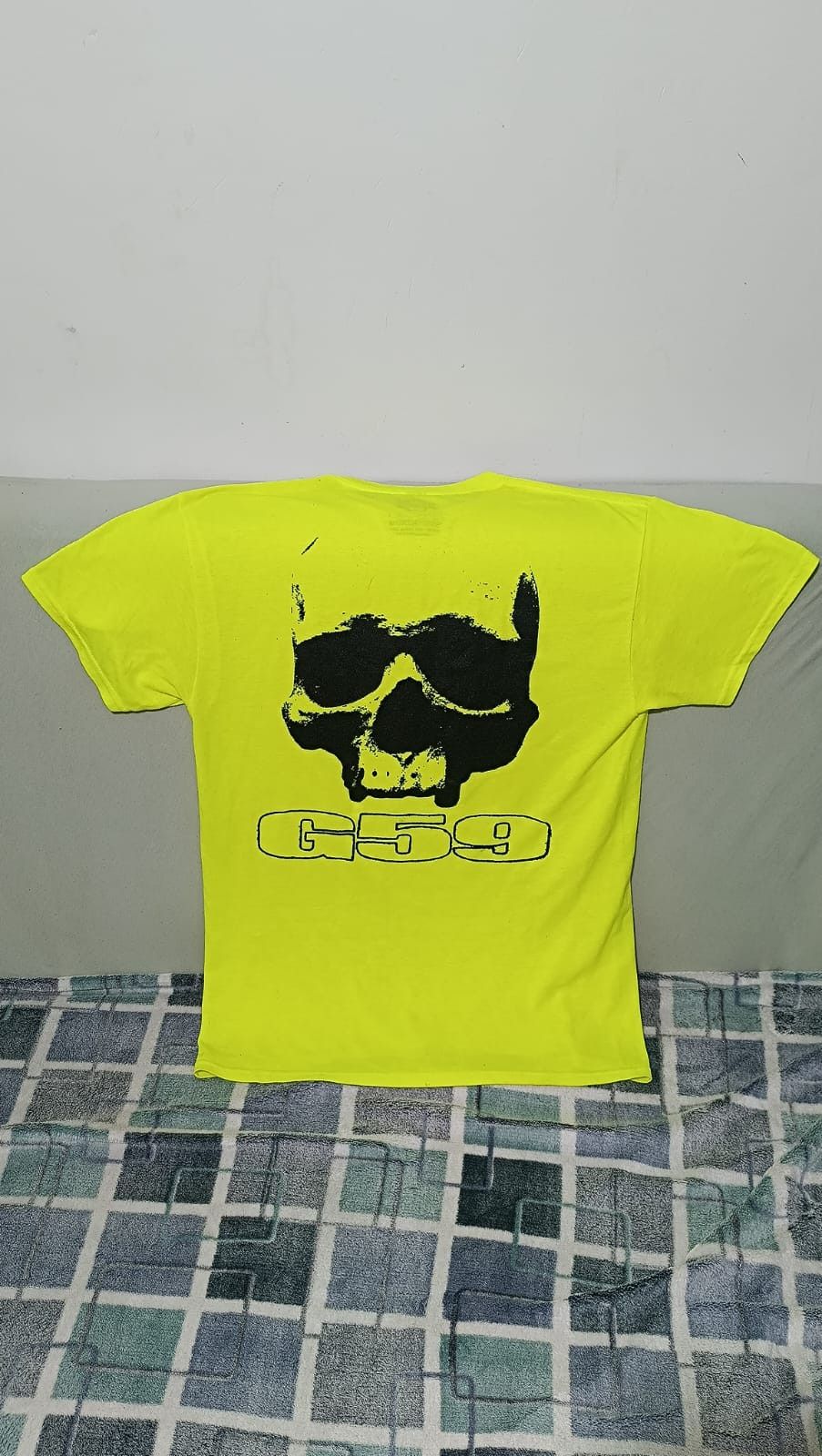 G59 Records Original G59 Grey Day 2023 Europe Neon green t-shirt Size US M / EU 48-50 / 2 - 4 Thumbnail