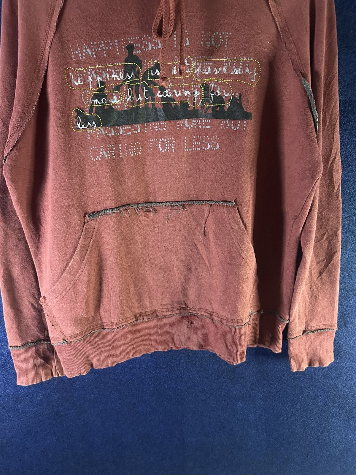 Japanese Brand Japanese Distressed Hoodie Hysteric Glamour Style Size US M / EU 48-50 / 2 - 8 Thumbnail