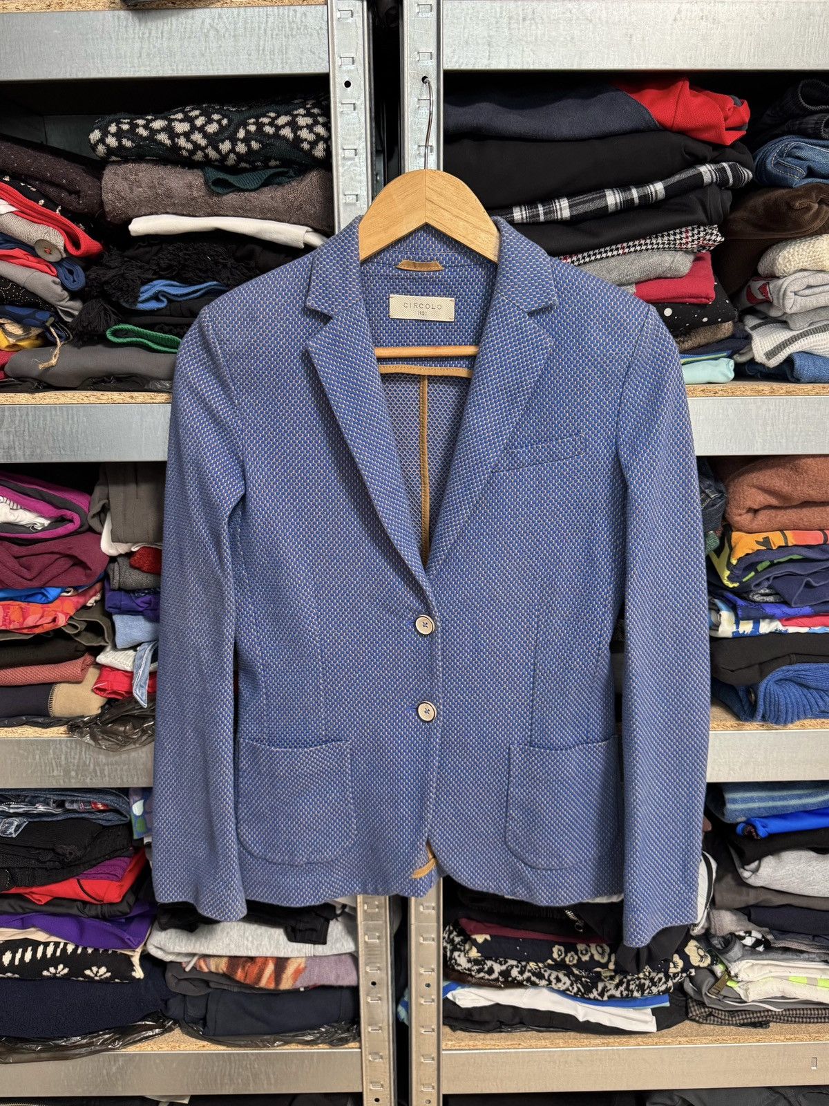 Circolo 1901 Circolo 1901 Blazer Jacket Size 40 Cotton Long Sleeve Coat Size S / US 4 / IT 40 - 2 Thumbnail