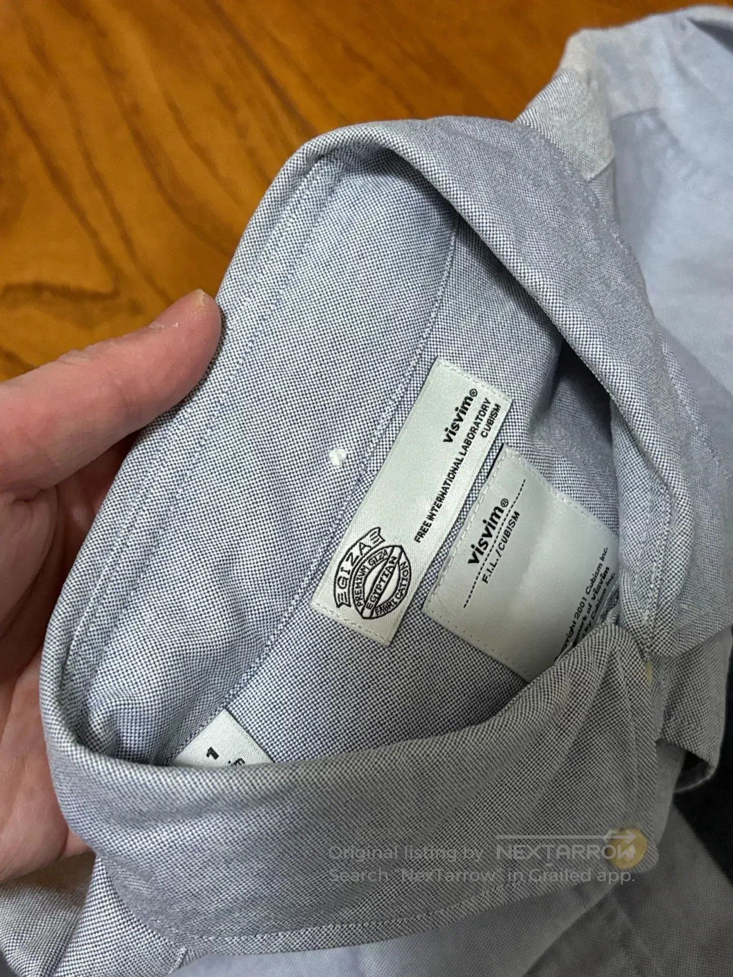 Visvim VISVIM 15AW Pocket Embroidered Long Sleeve Shirt. Size US S / EU 44-46 / 1 - 5 Thumbnail