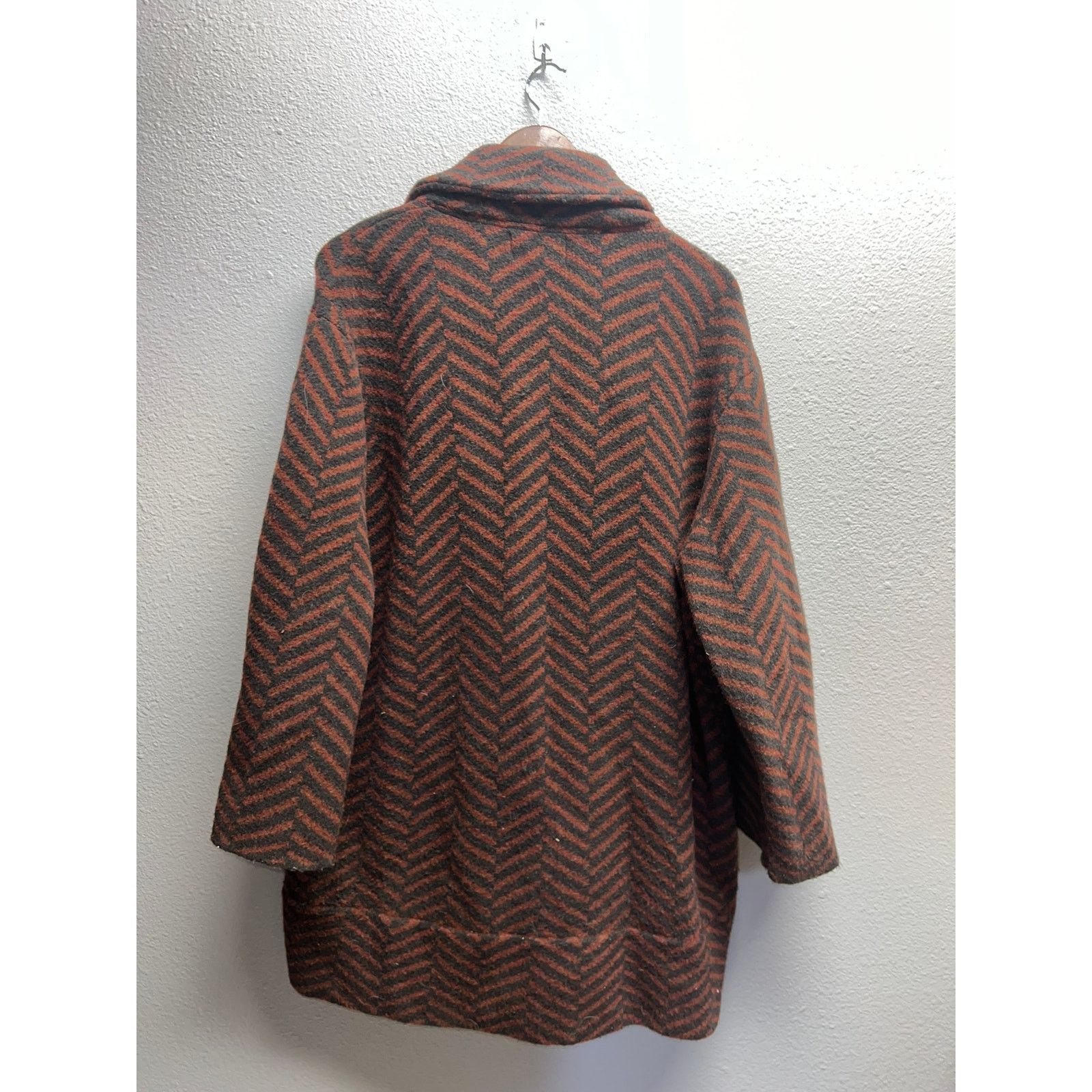 Vintage Womens Anthropologie Moth Sweater Orange Cardigan Large Size L / US 10 / IT 46 - 6 Thumbnail
