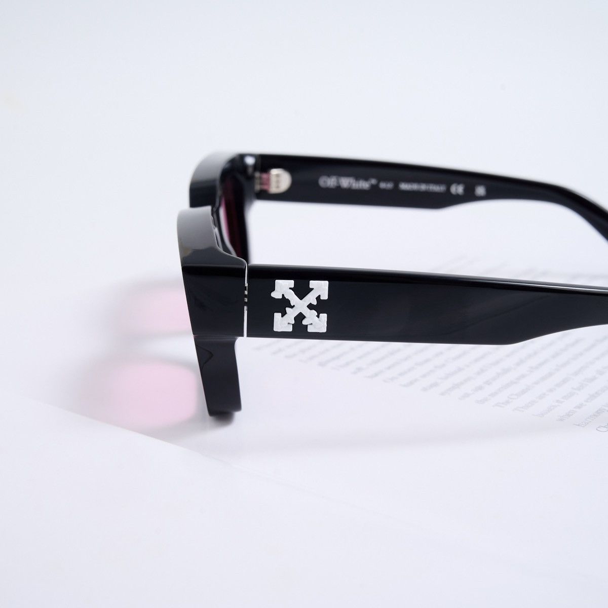 Off-White OFF WHITE VIRGIL BLACK SUNGLASSES Size ONE SIZE - 3 Thumbnail