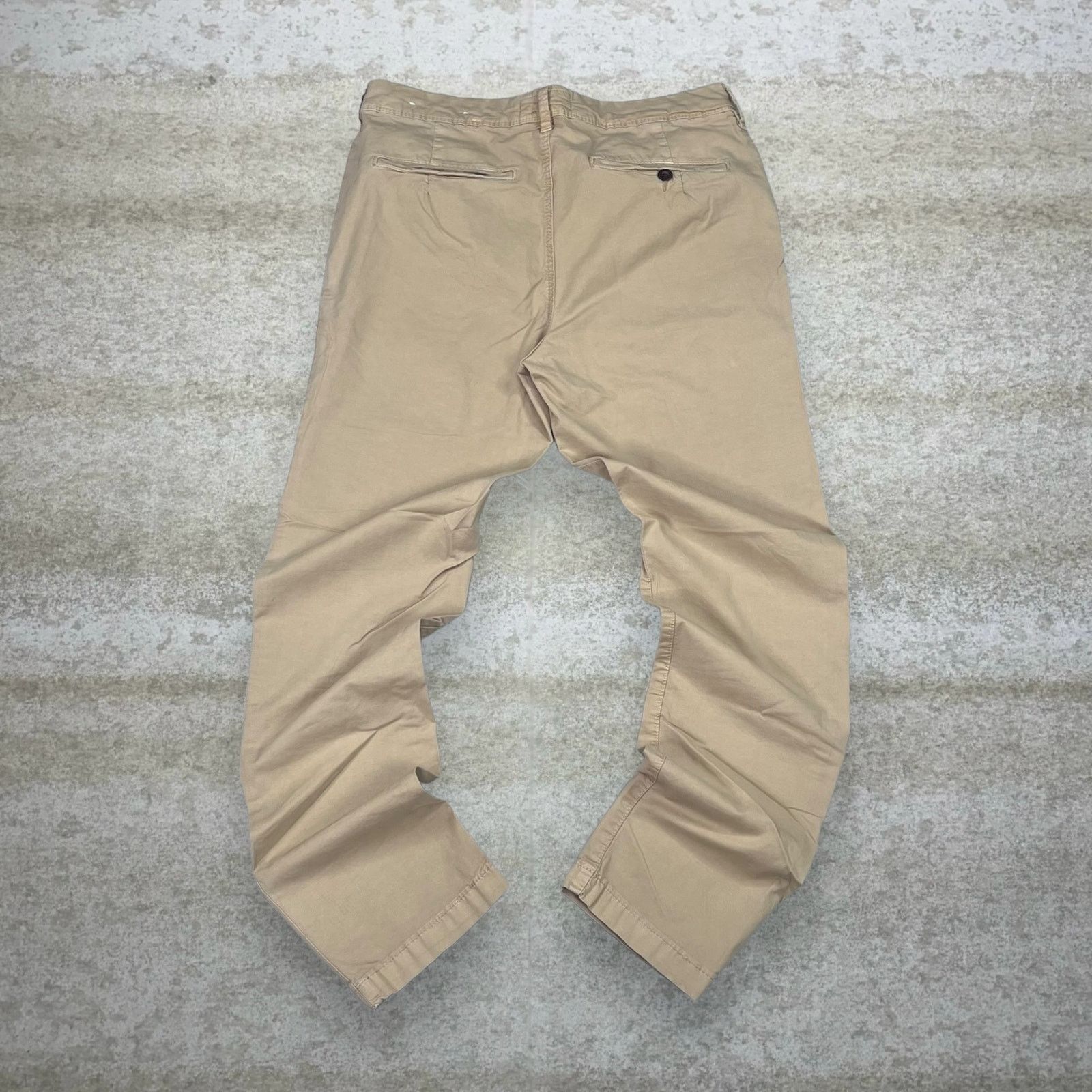American Eagle Outfitters Vintage Y2K American Eagle Khakis Pants 31x32 Slim Fit Tan Size US 31 - 1 Thumbnail