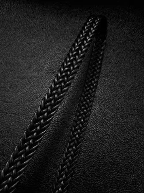 Jewelry Braided Leather Belt Size ONE SIZE - 5 Thumbnail