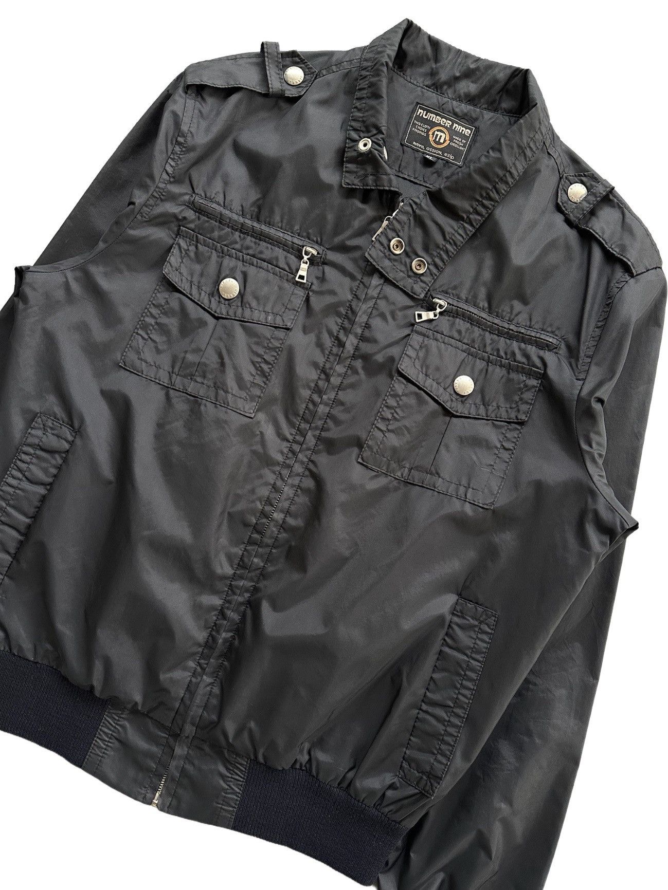 If Six Was Nine Number Nine Light Bomber Flight Jacket Size US L / EU 52-54 / 3 - 3 Thumbnail