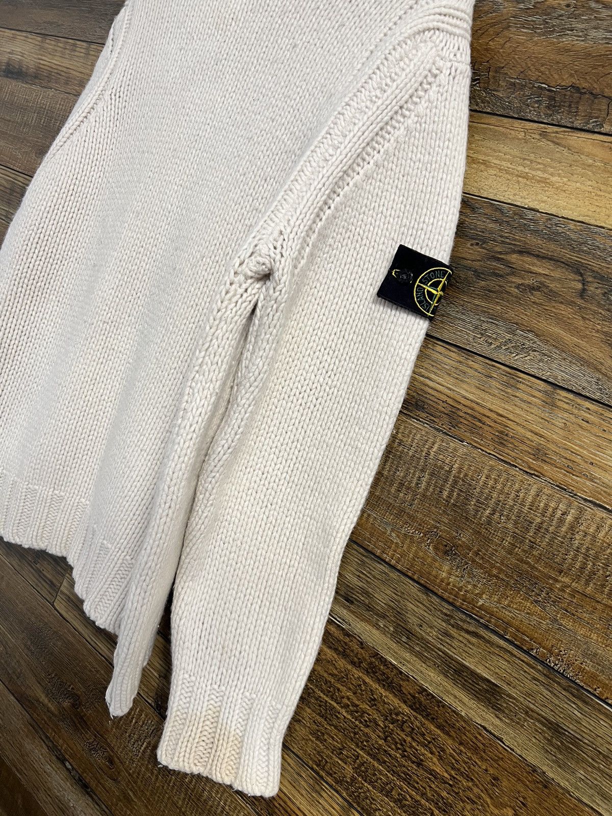 Stone Island STONE ISLAND Vintage Wool Knit Sweater Crew Neck Size US XL / EU 56 / 4 - 8 Thumbnail