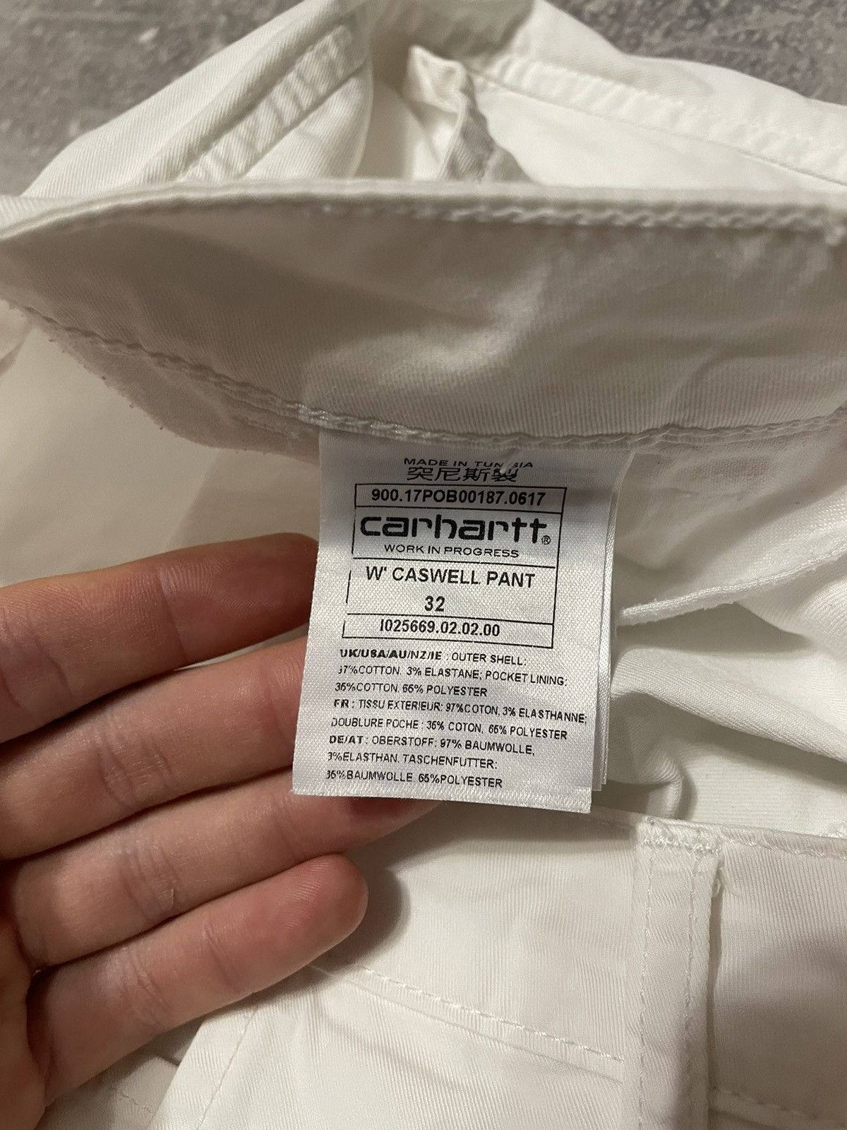 Carhartt Vintage Carhartt Wip White Pants Size US 32 / EU 48 - 17 Thumbnail